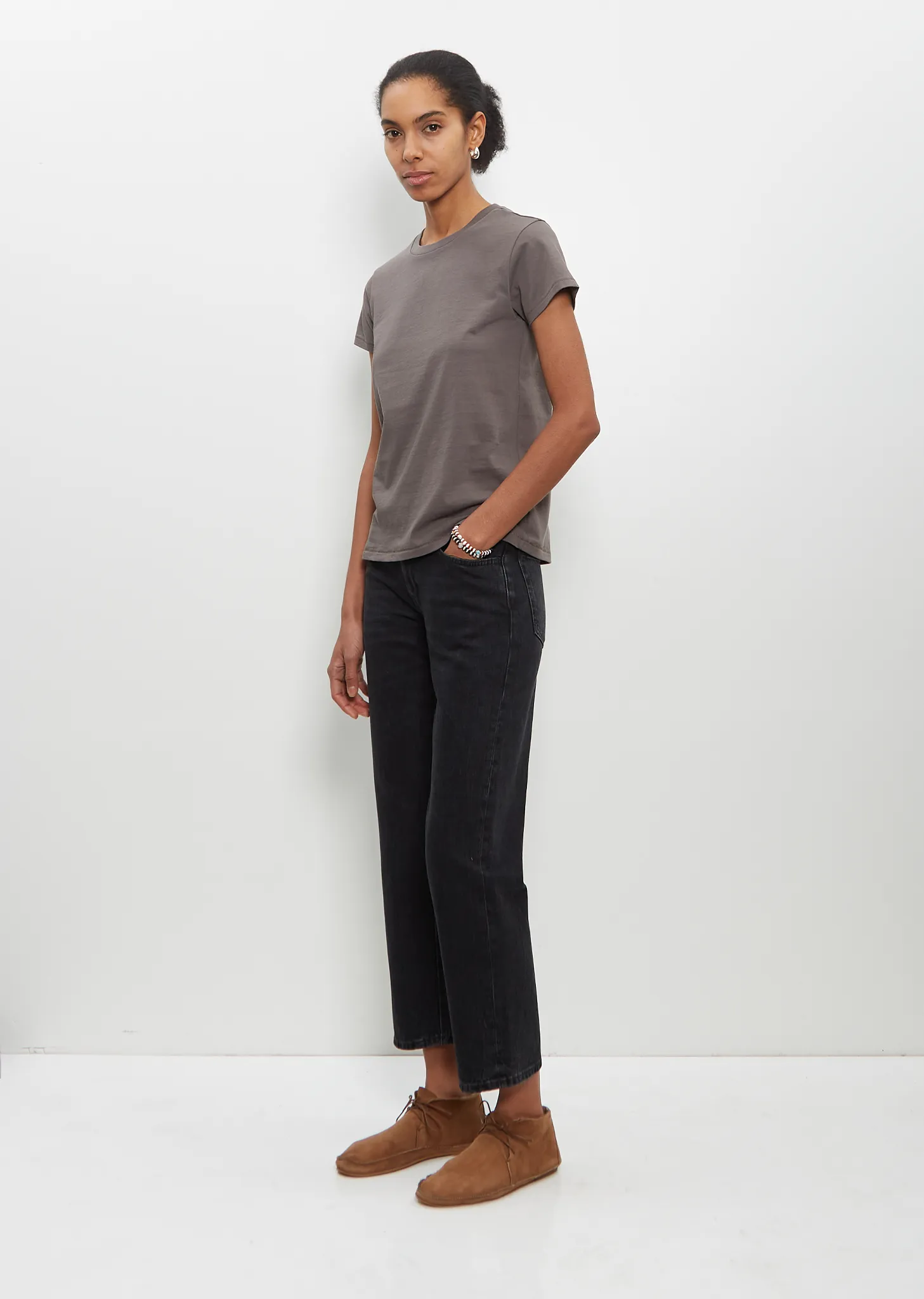 Cotton Mini Boy Tee — Bark sold by La Garconne product image thumbnail 5