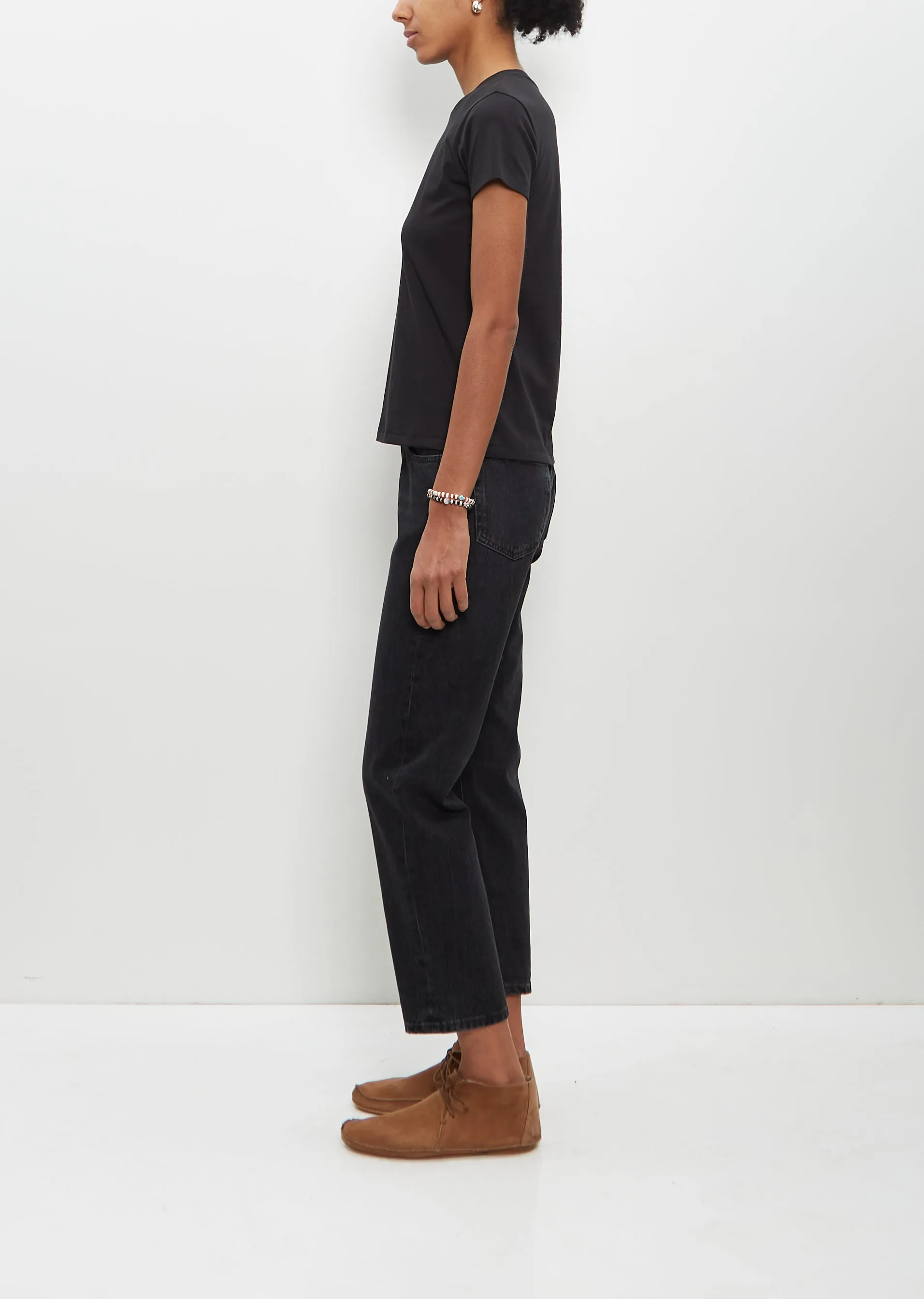 Cotton Mini Boy Tee — Jet Black sold by La Garconne product image thumbnail 2