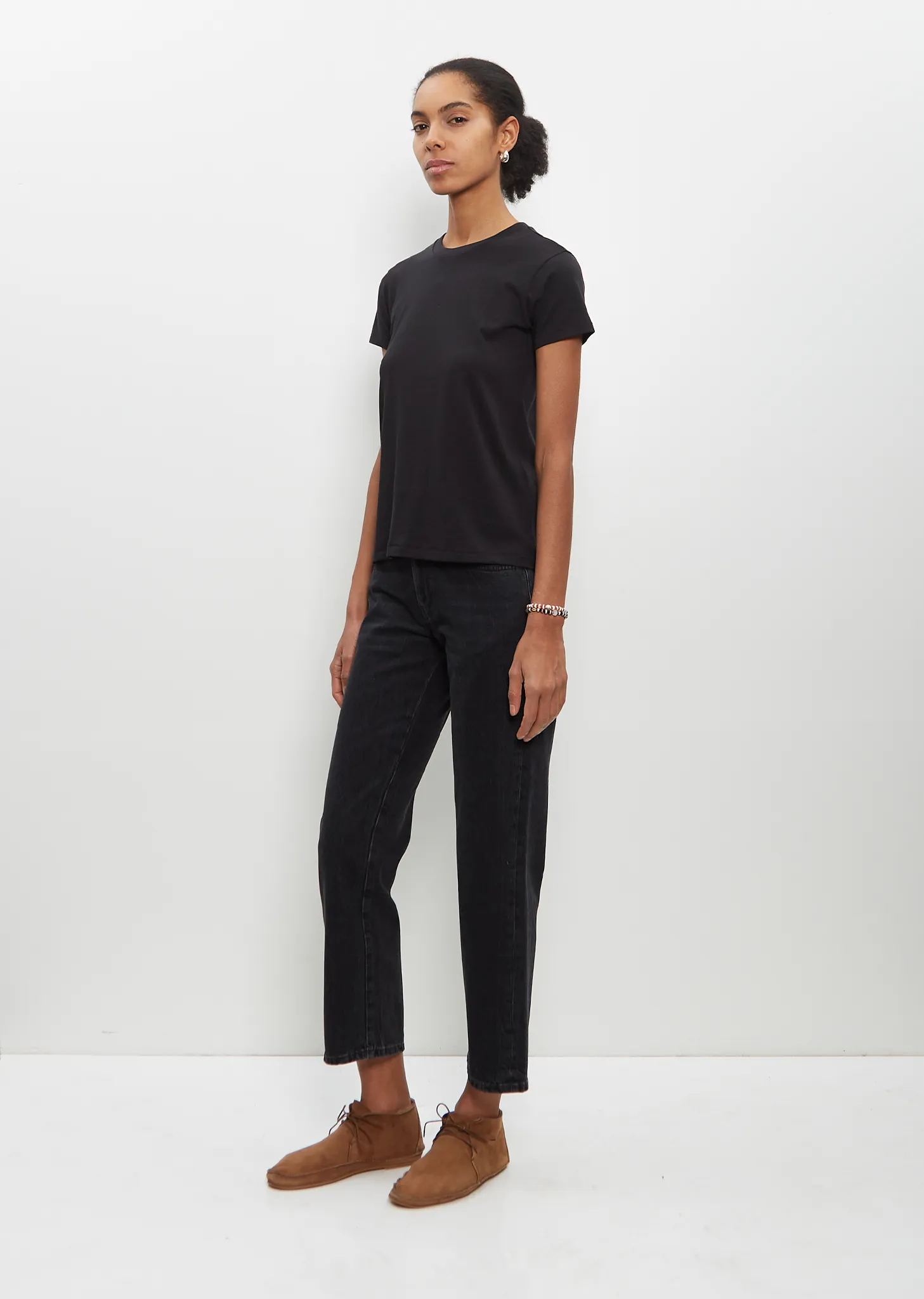 Cotton Mini Boy Tee — Jet Black sold by La Garconne product image thumbnail 5