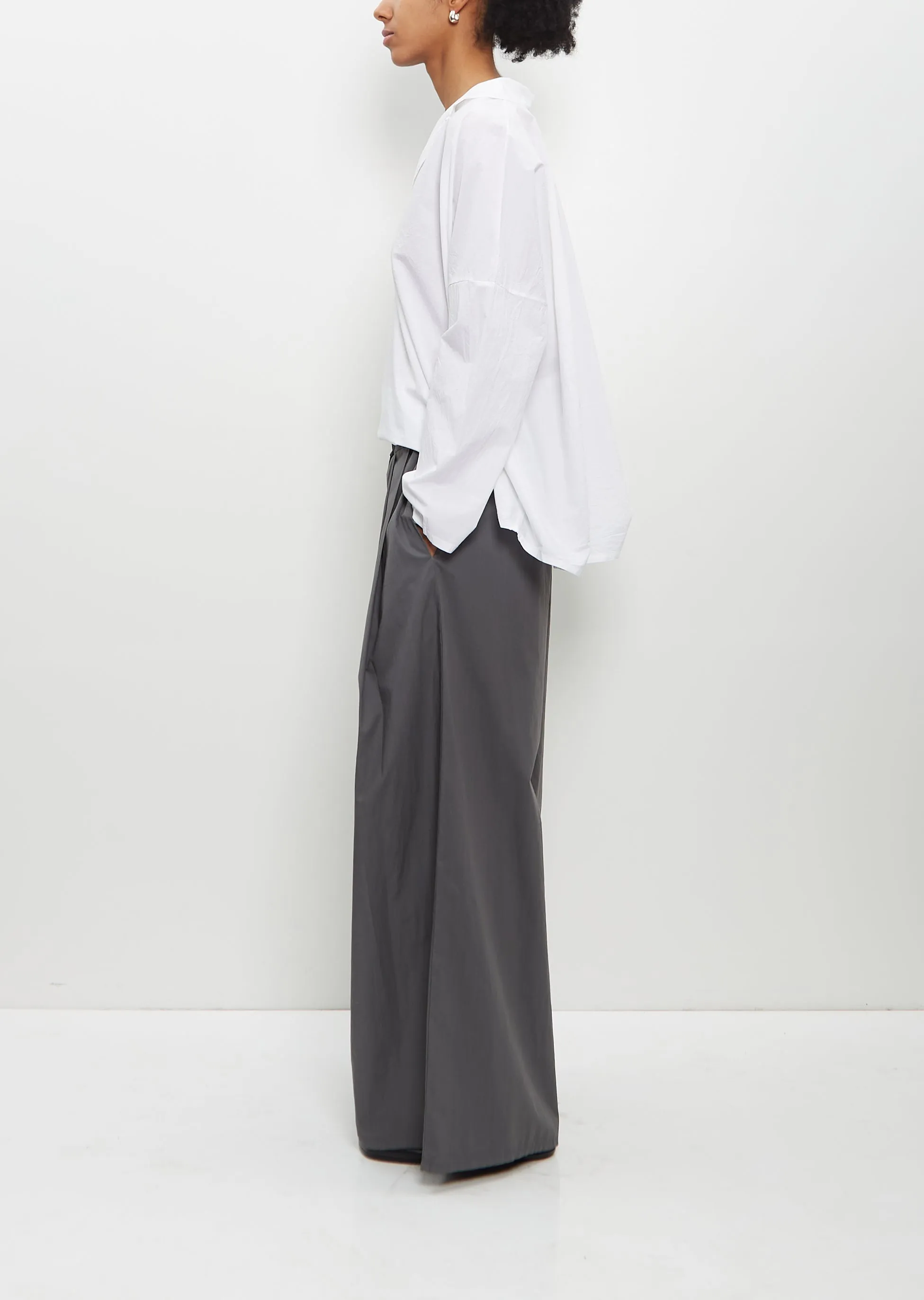 Cotton Dalla Pant — Grey sold by La Garconne product image thumbnail 2