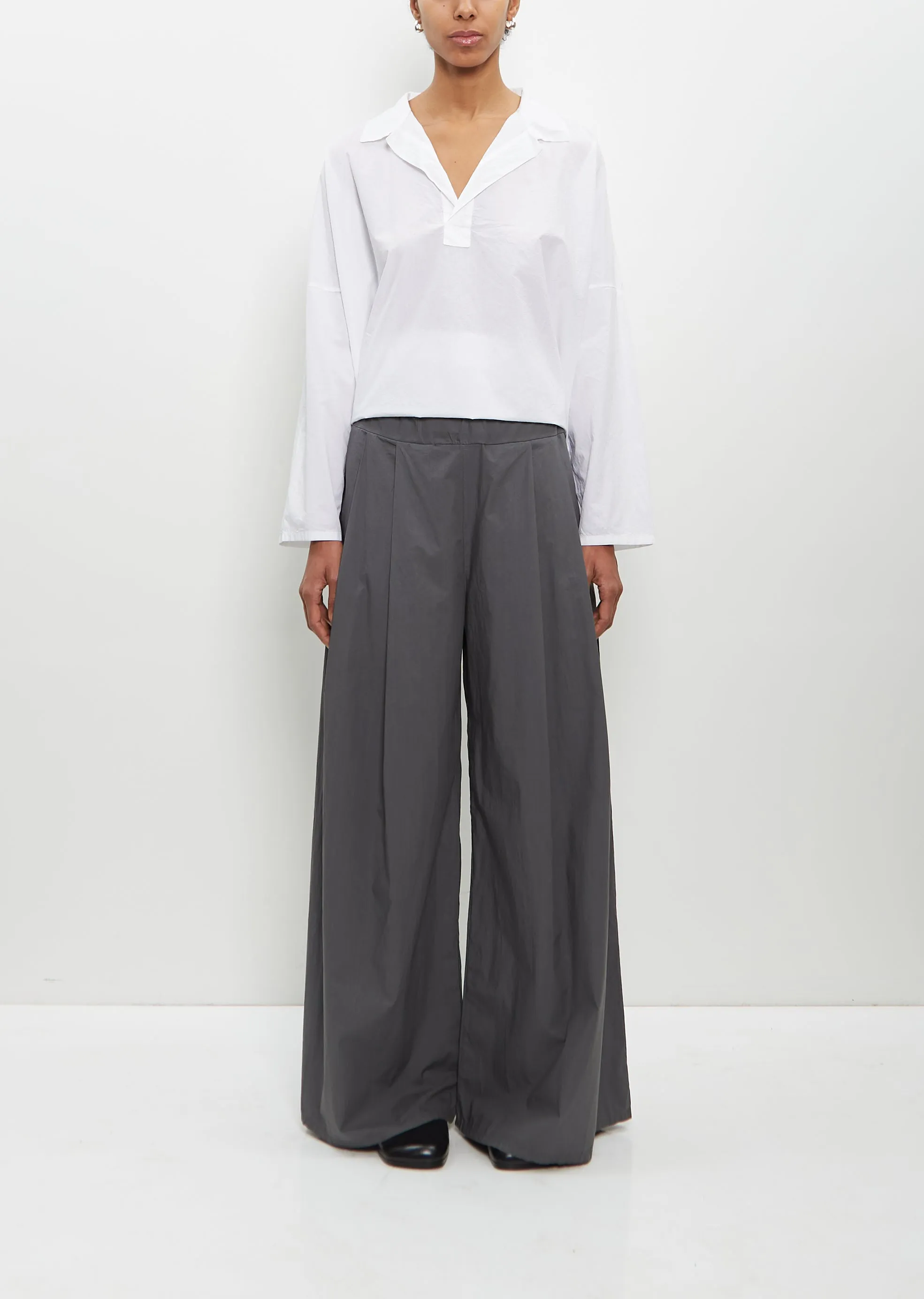 Cotton Dalla Pant — Grey sold by La Garconne
