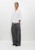 Cotton Rima Shirt — White sold by La Garconne