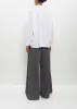 Cotton Rima Shirt — White sold by La Garconne