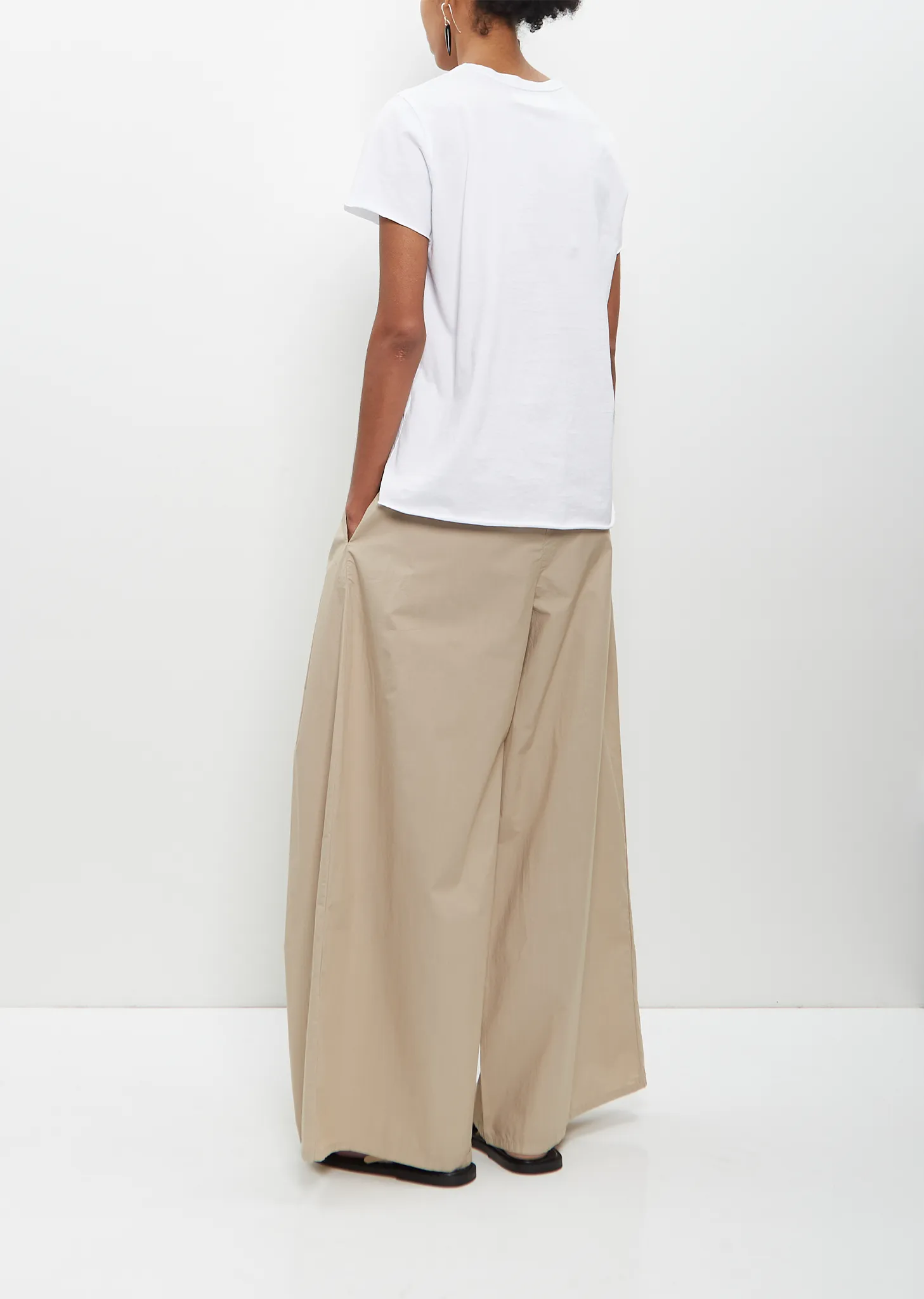 Cotton Rico Tee — White sold by La Garconne product image thumbnail 3