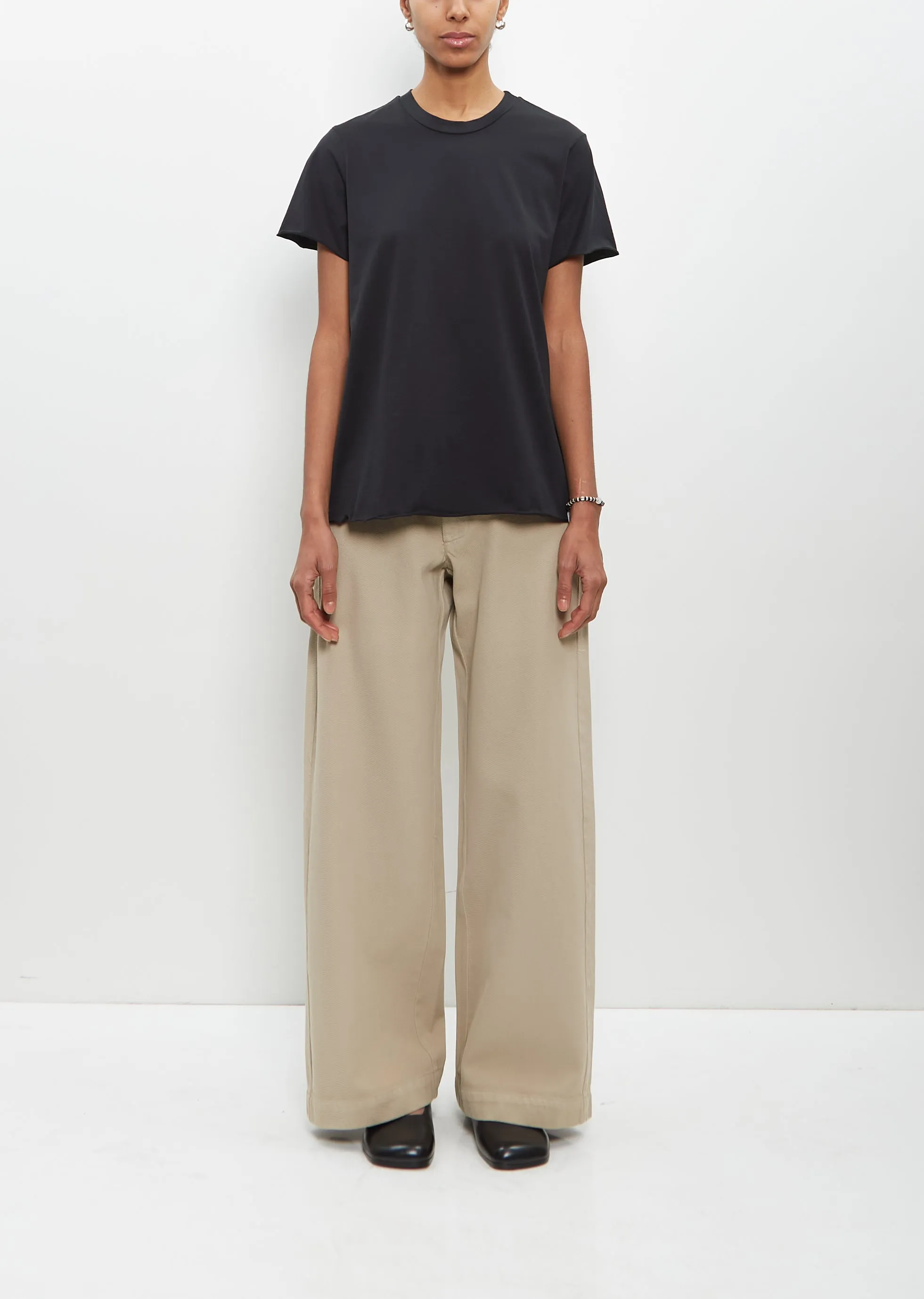 Cotton Rico Tee — Black sold by La Garconne product image thumbnail 4