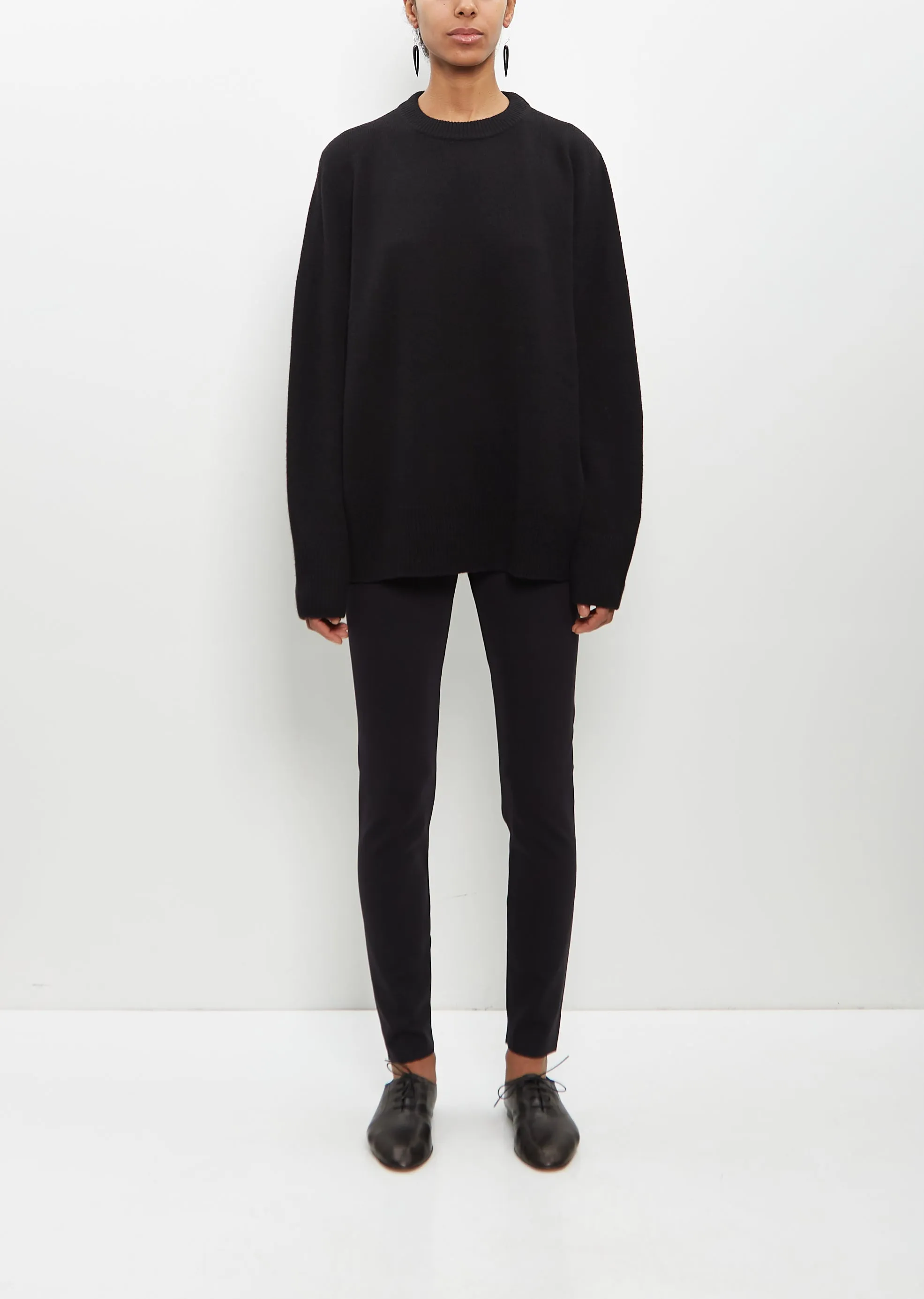 Cashmere Sibem Top — Black sold by La Garconne product image thumbnail 4