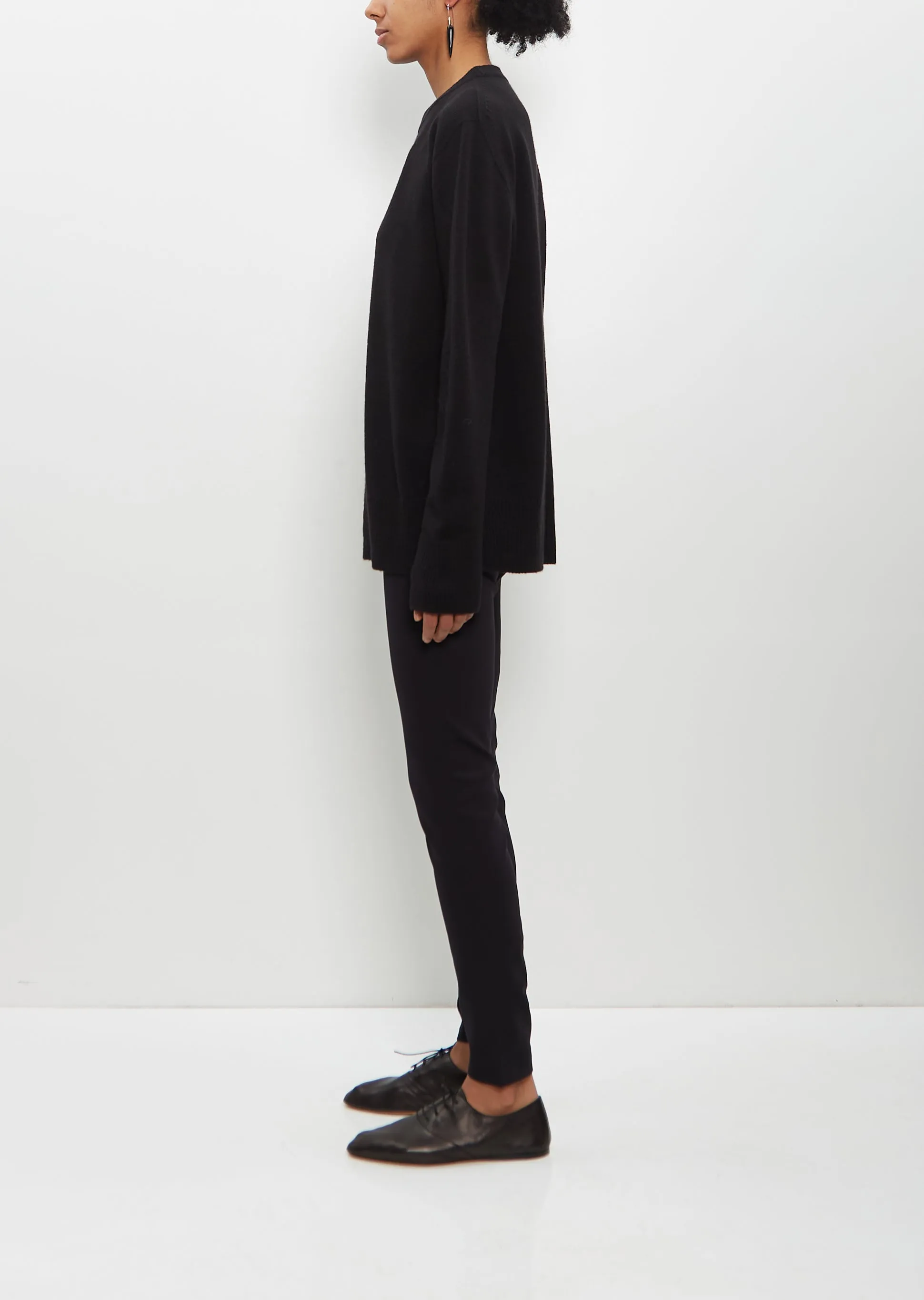 Cashmere Sibem Top — Black sold by La Garconne product image thumbnail 2