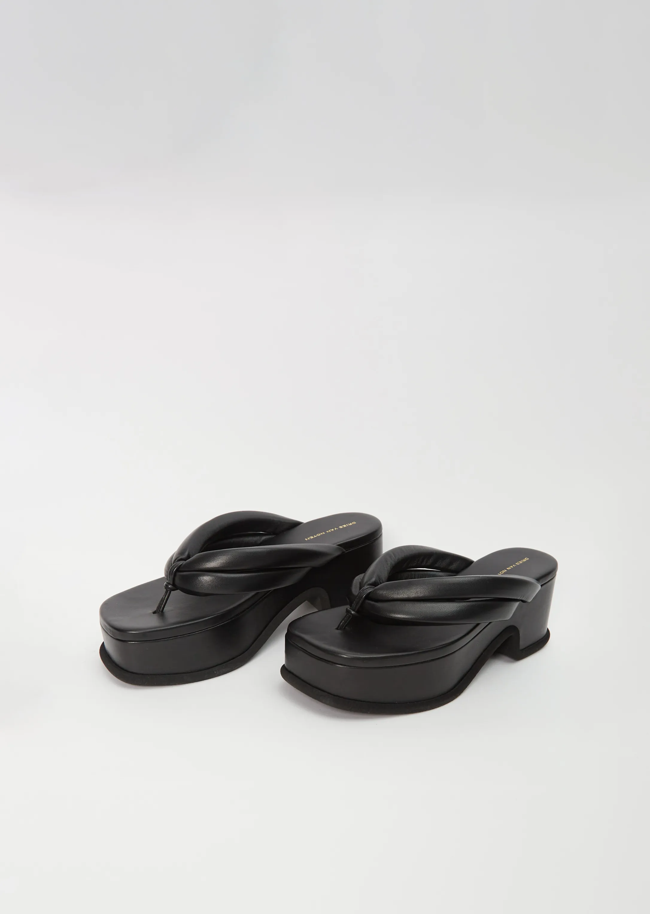 Leather Platform Sandal sold by La Garconne product image thumbnail 2