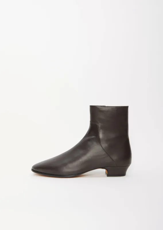 Awar 25 Ankle Boot — Laquer Brown sold by La Garconne