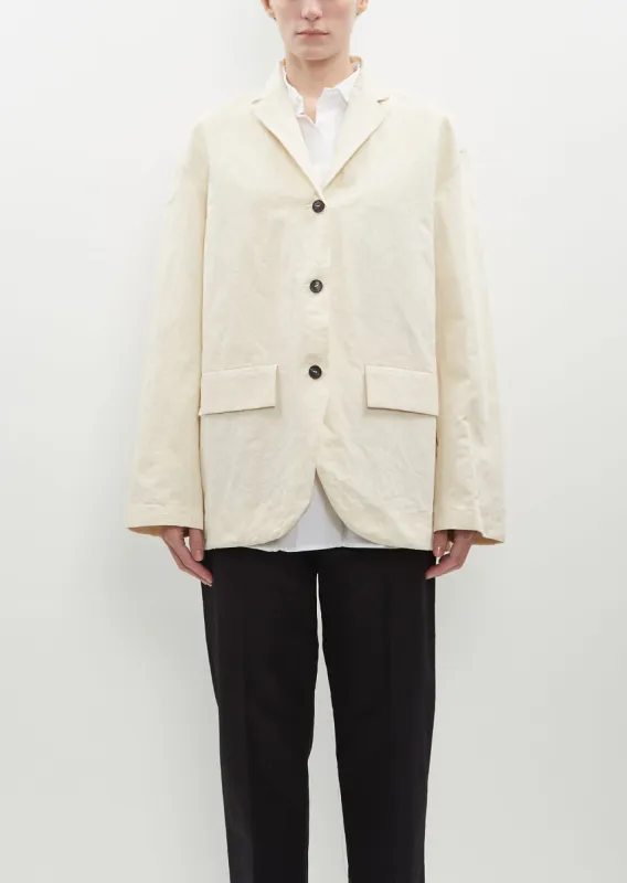 Bea Cotton-Linen Jacket sold by La Garconne