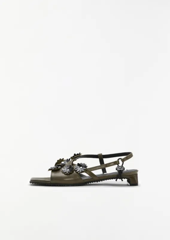 Leather Arna Sandal sold by La Garconne