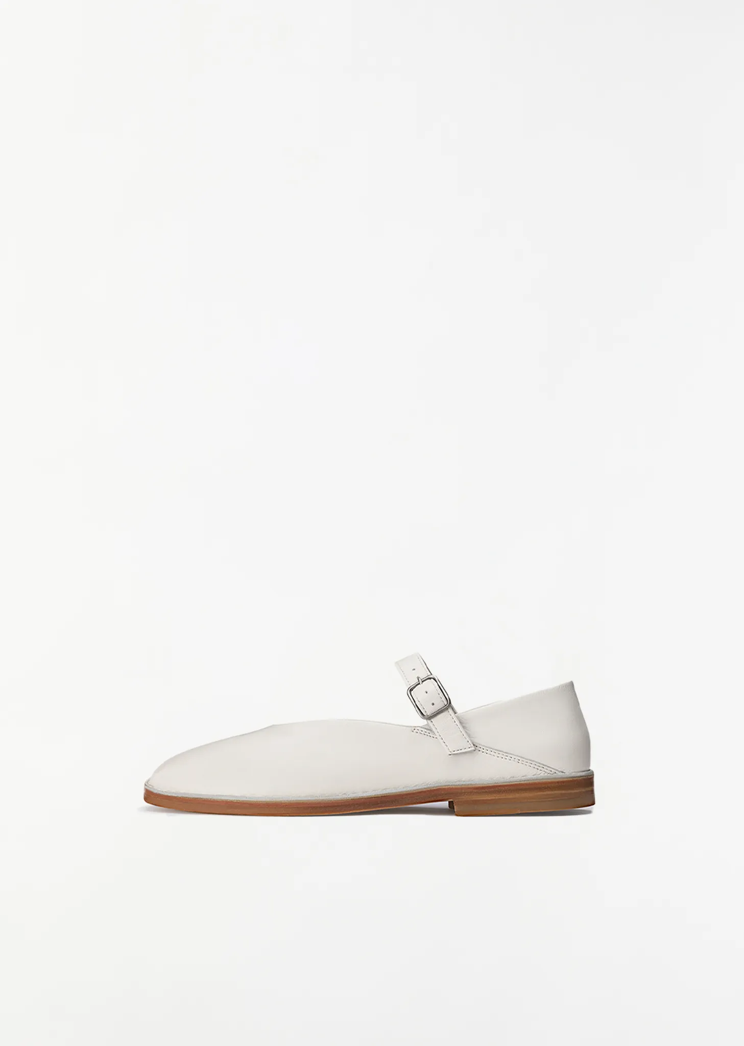Ballerina Shoes — White sold by La Garconne