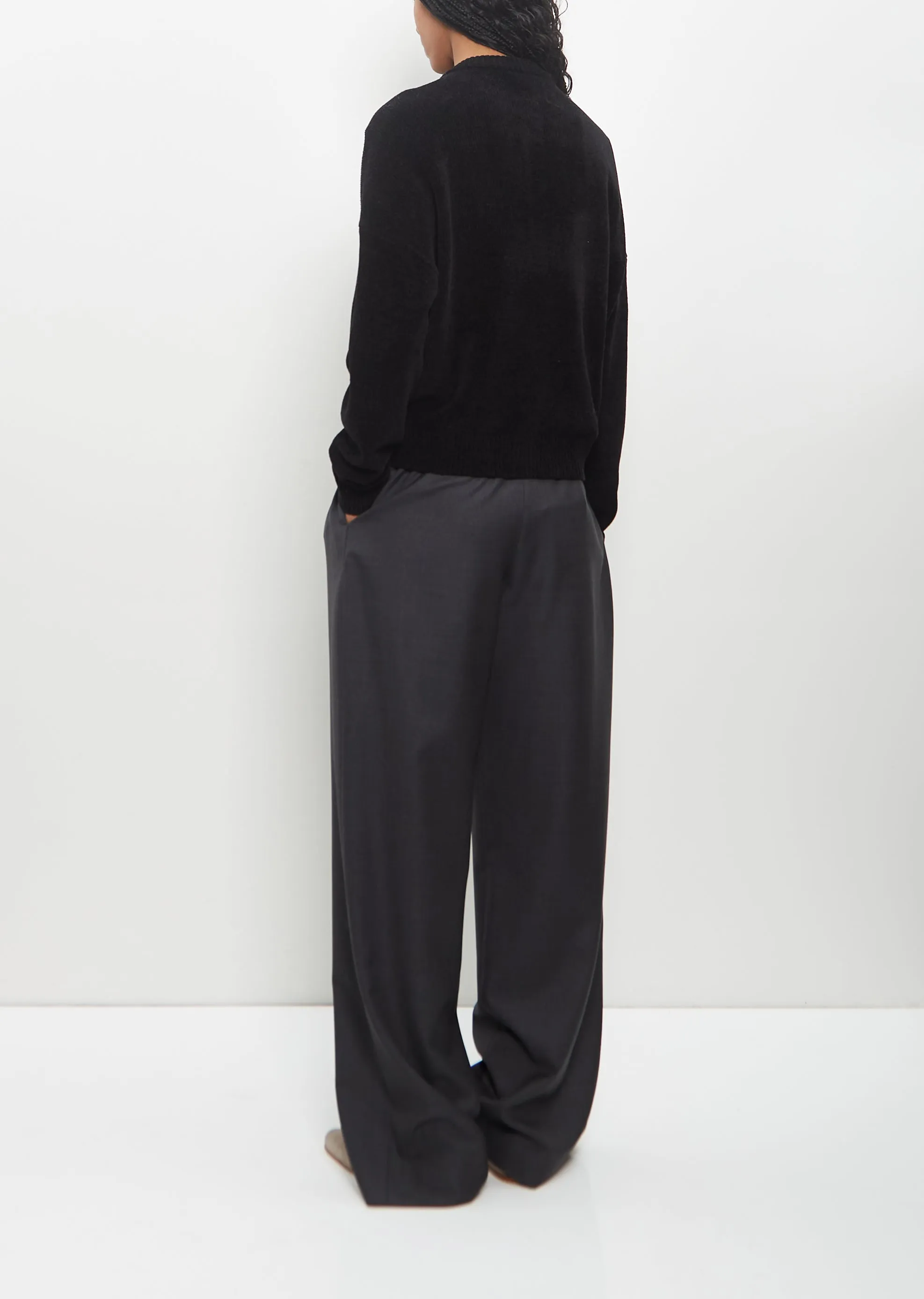 Silk Velvet Fenton Cardigan sold by La Garconne product image thumbnail 3