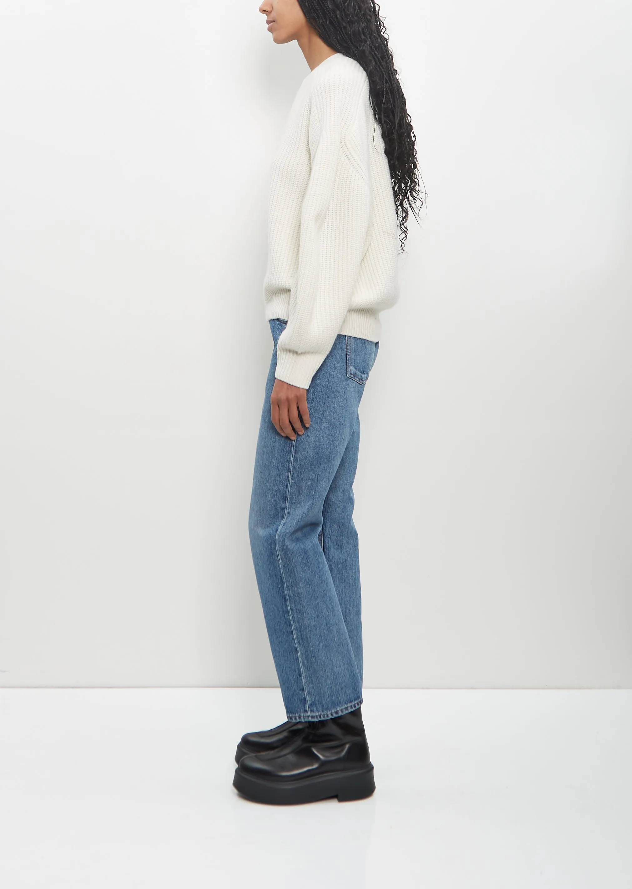 Cashmere Nauru Round Neck Sweater sold by La Garconne product image thumbnail 2