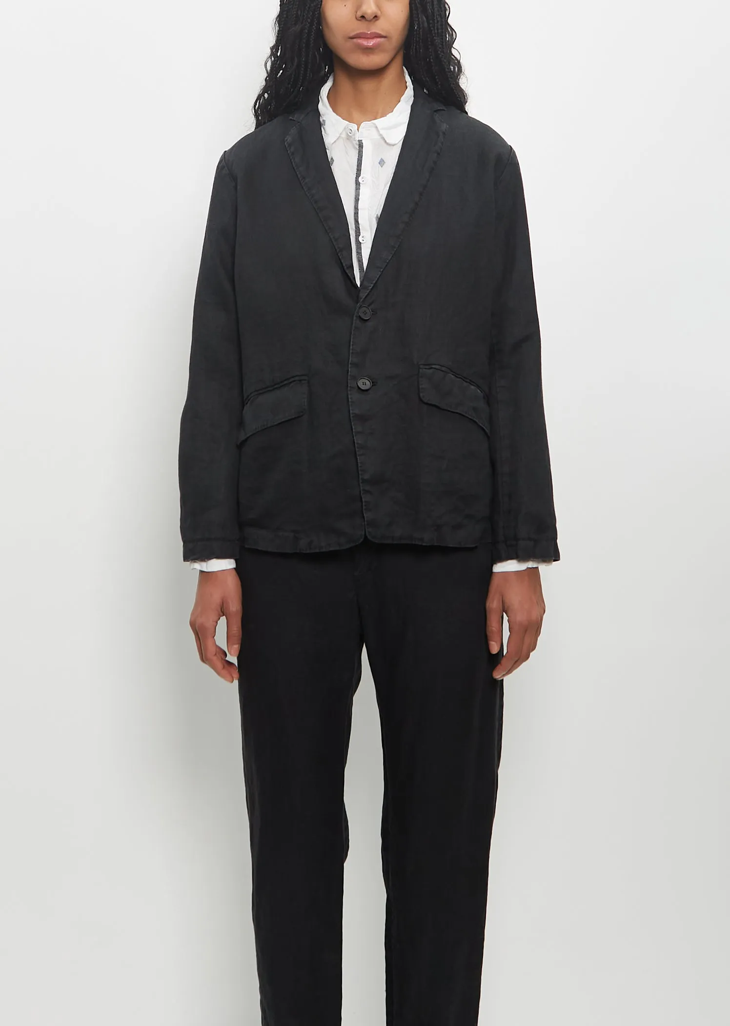 Linen Tailored Jacket sold by La Garconne