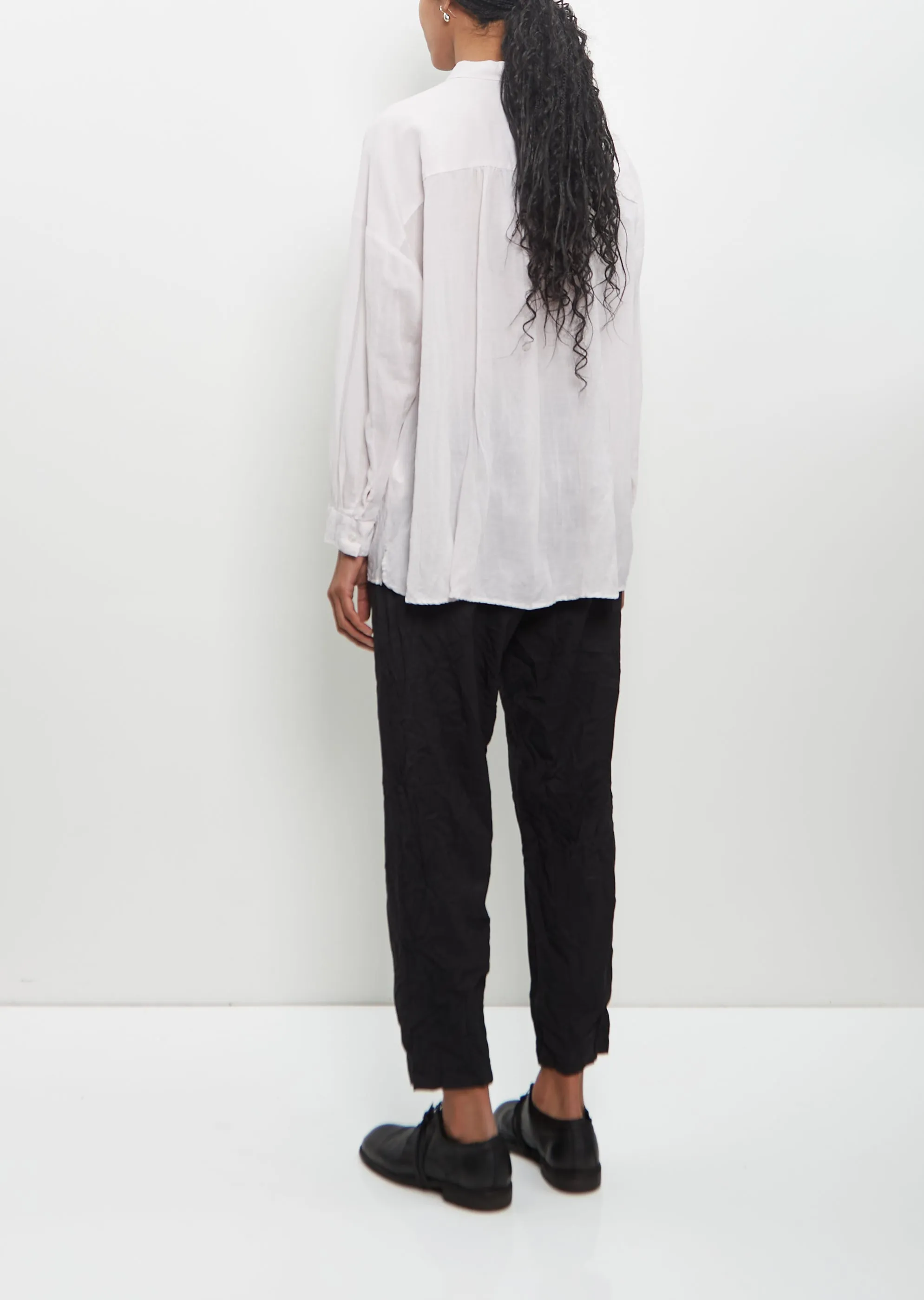 Tencel Ramie Botanical Dye Blouse sold by La Garconne product image thumbnail 3