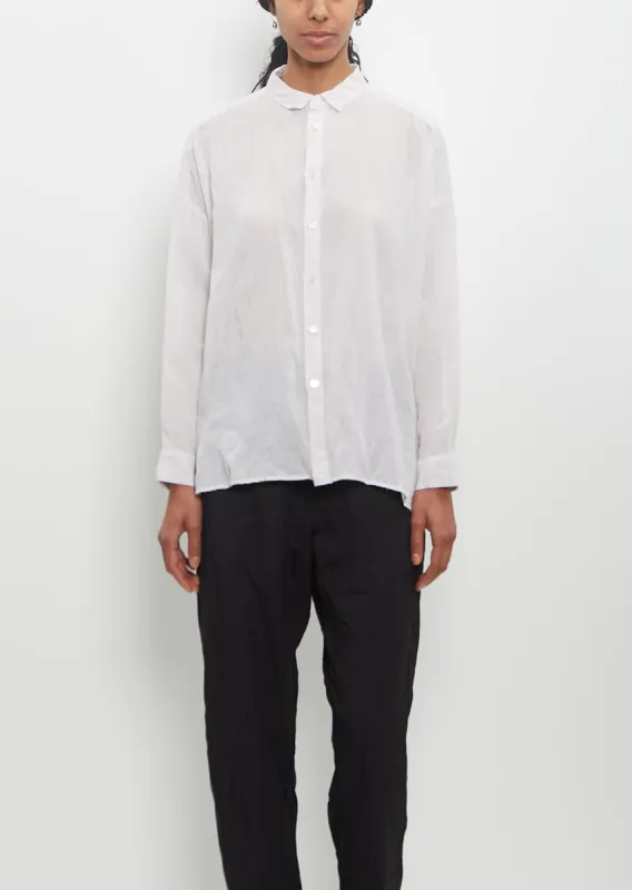 Tencel Ramie Botanical Dye Blouse made by Pas de Calais