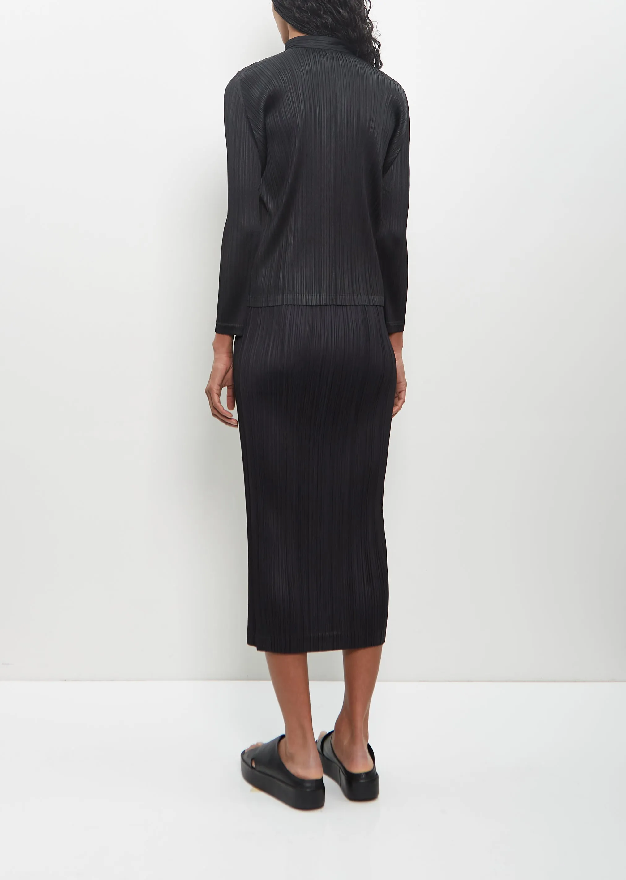 Poly Thicker Bottoms 1 Straight Skirt sold by La Garconne product image thumbnail 3