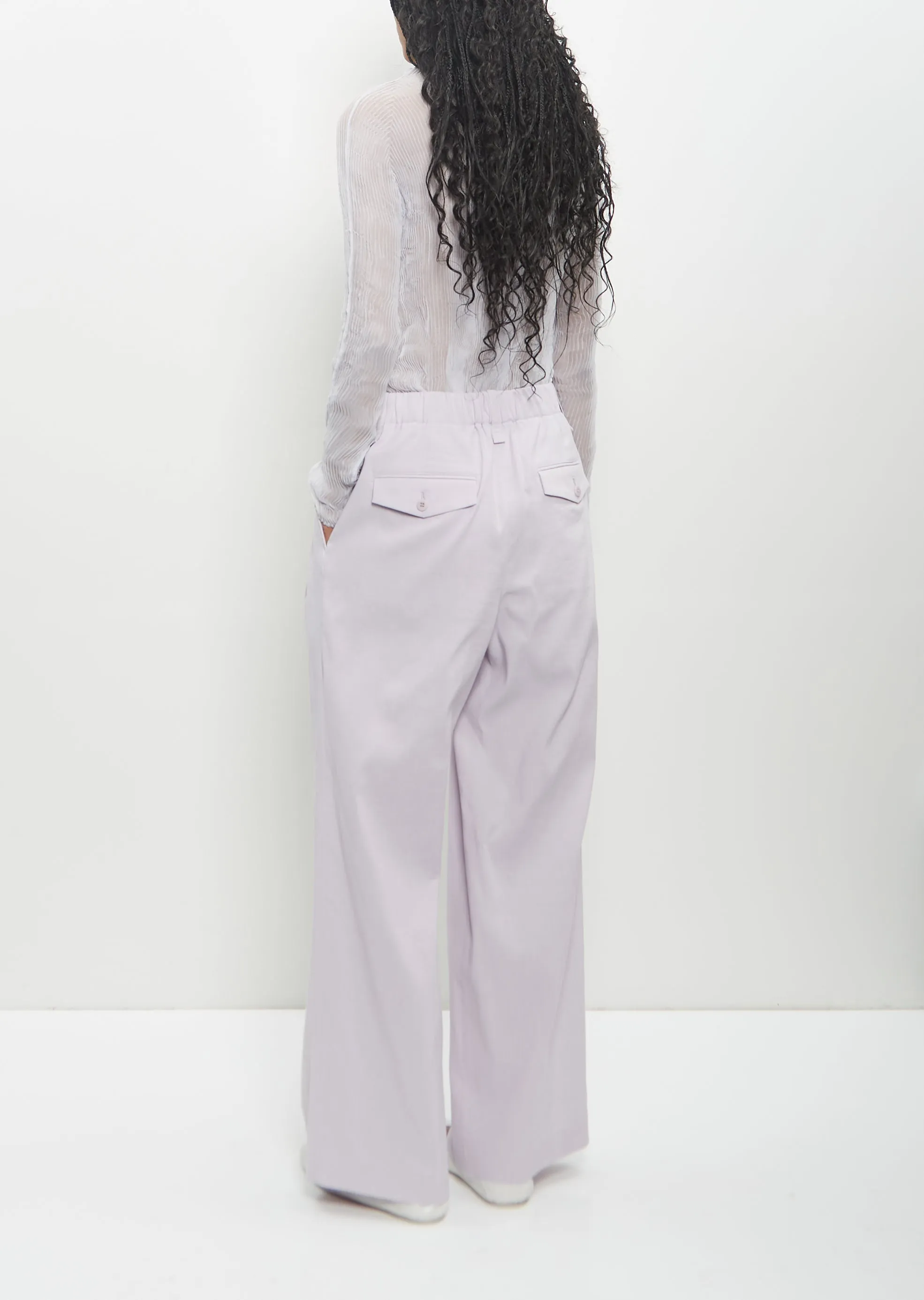 Poly-Paper Personality Pants — Light Purple Wisteria sold by La Garconne product image thumbnail 3