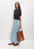 Leather Shoulder Bag — Brown sold by La Garconne