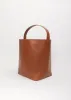 Leather Shoulder Bag — Brown sold by La Garconne