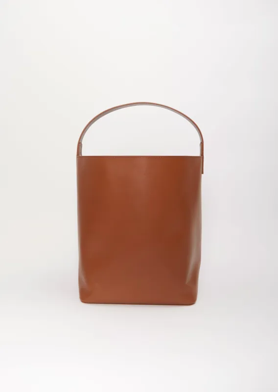 Leather Shoulder Bag — Brown sold by La Garconne