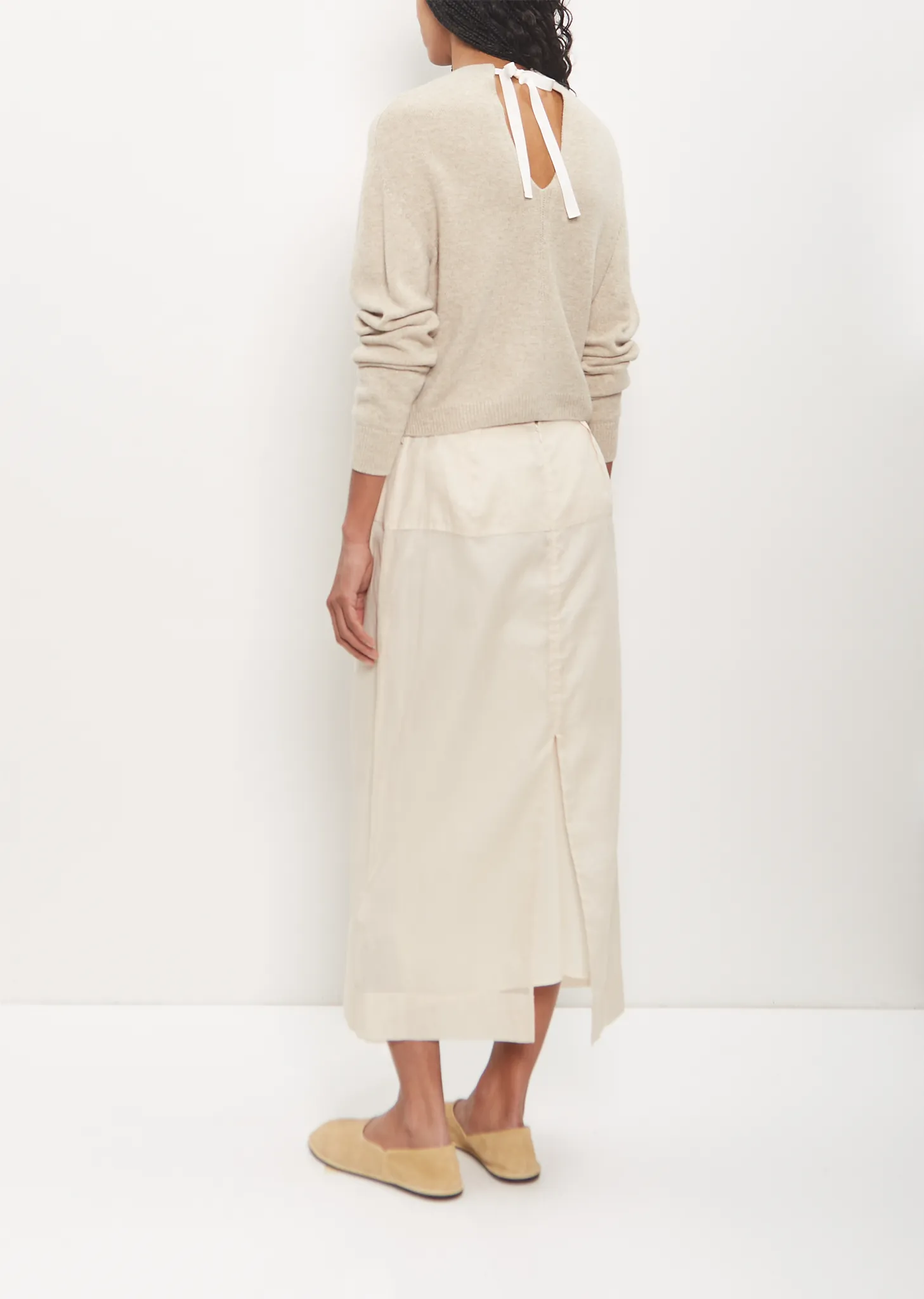 Cotton Organdy Droite Skirt sold by La Garconne product image thumbnail 3