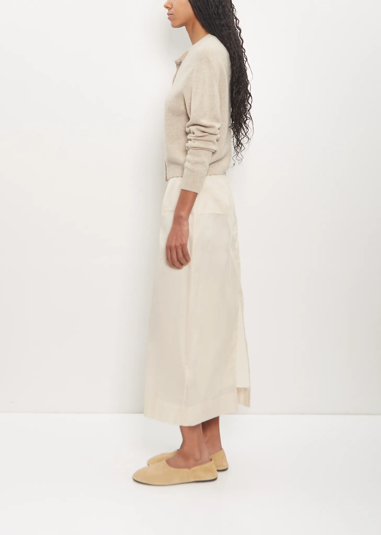 Cotton Organdy Droite Skirt sold by La Garconne product image thumbnail 2