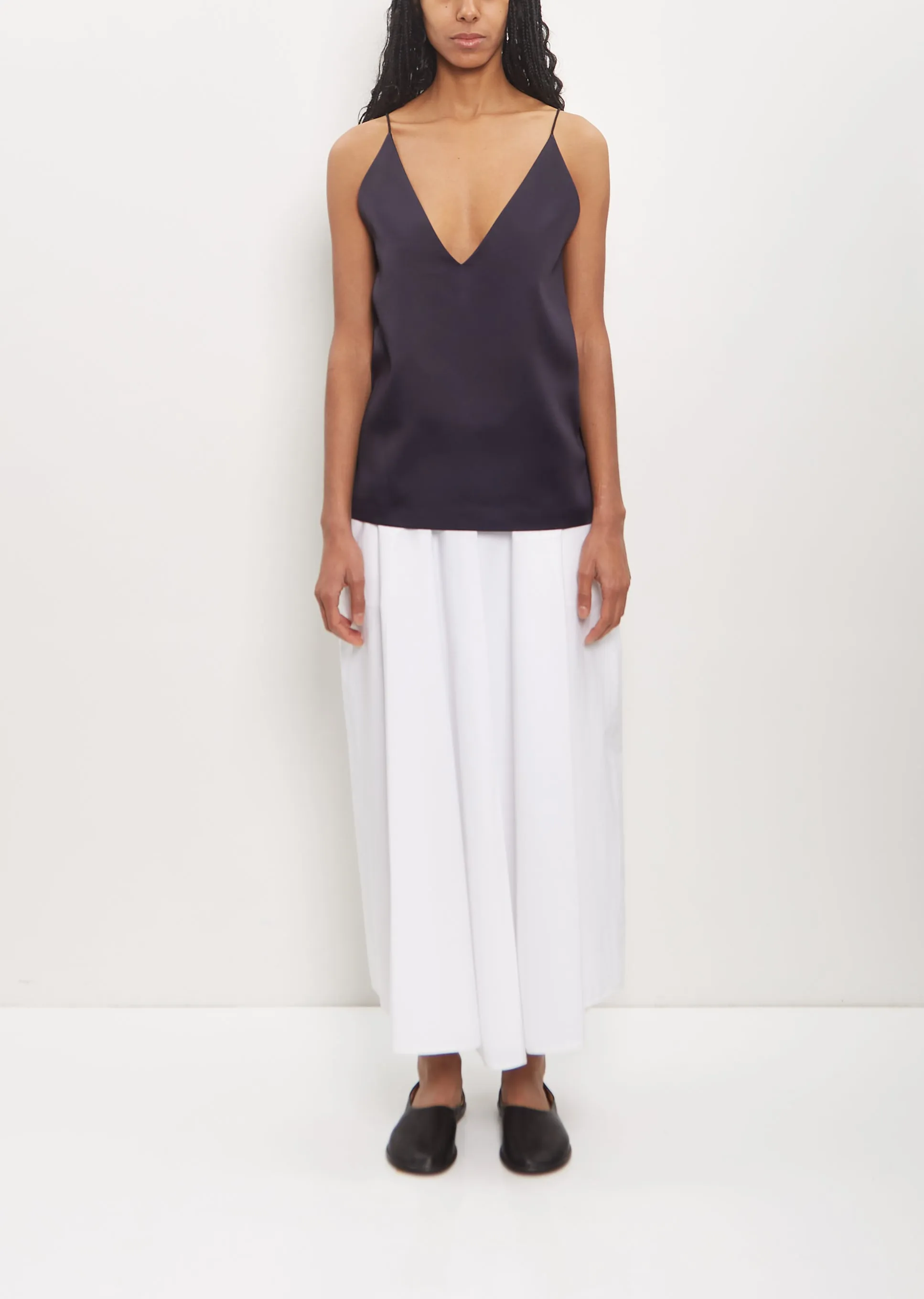Silk Lining V-Neck Camisole sold by La Garconne product image thumbnail 4