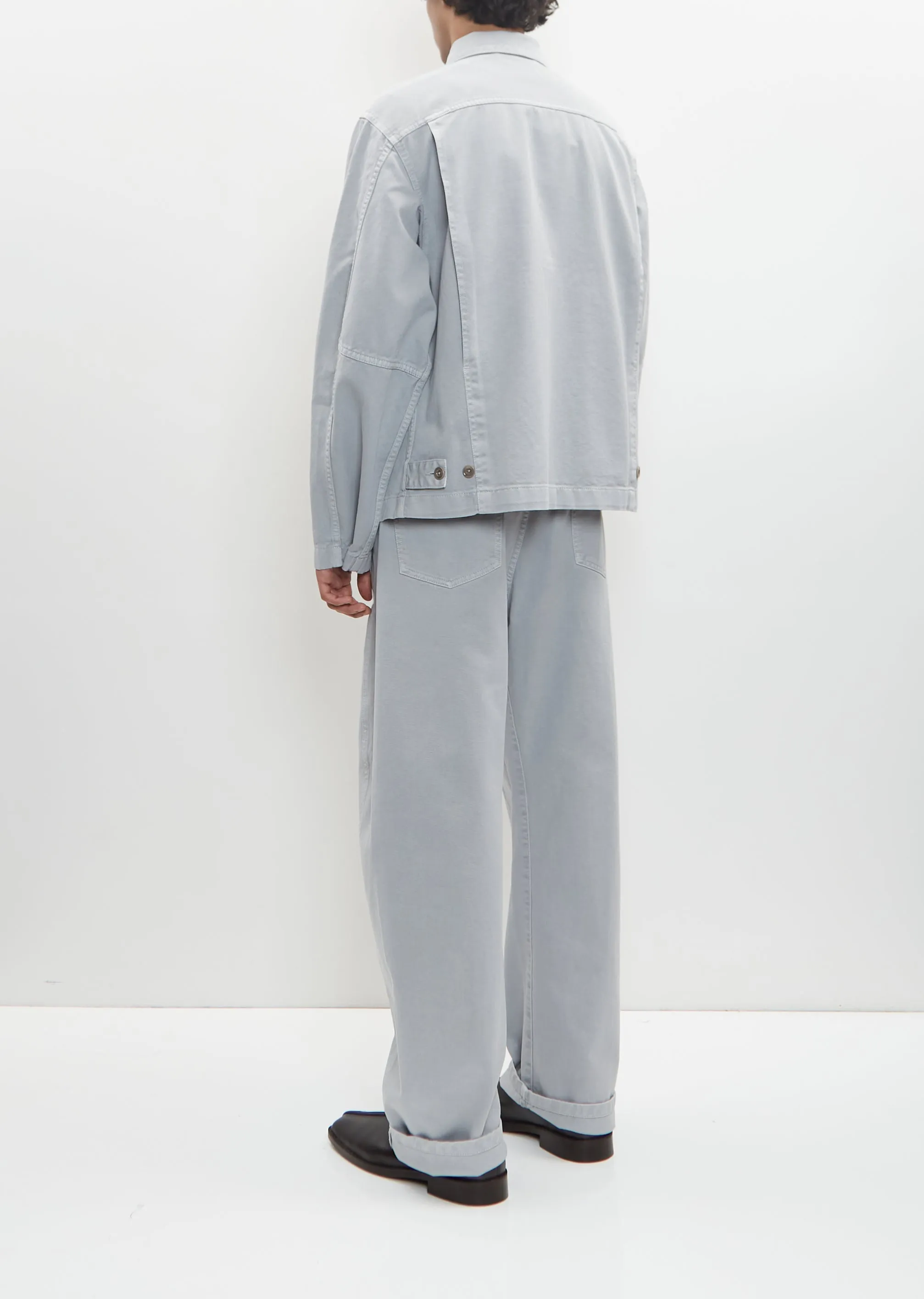 Denim Boxy Jacket sold by La Garconne product image thumbnail 4