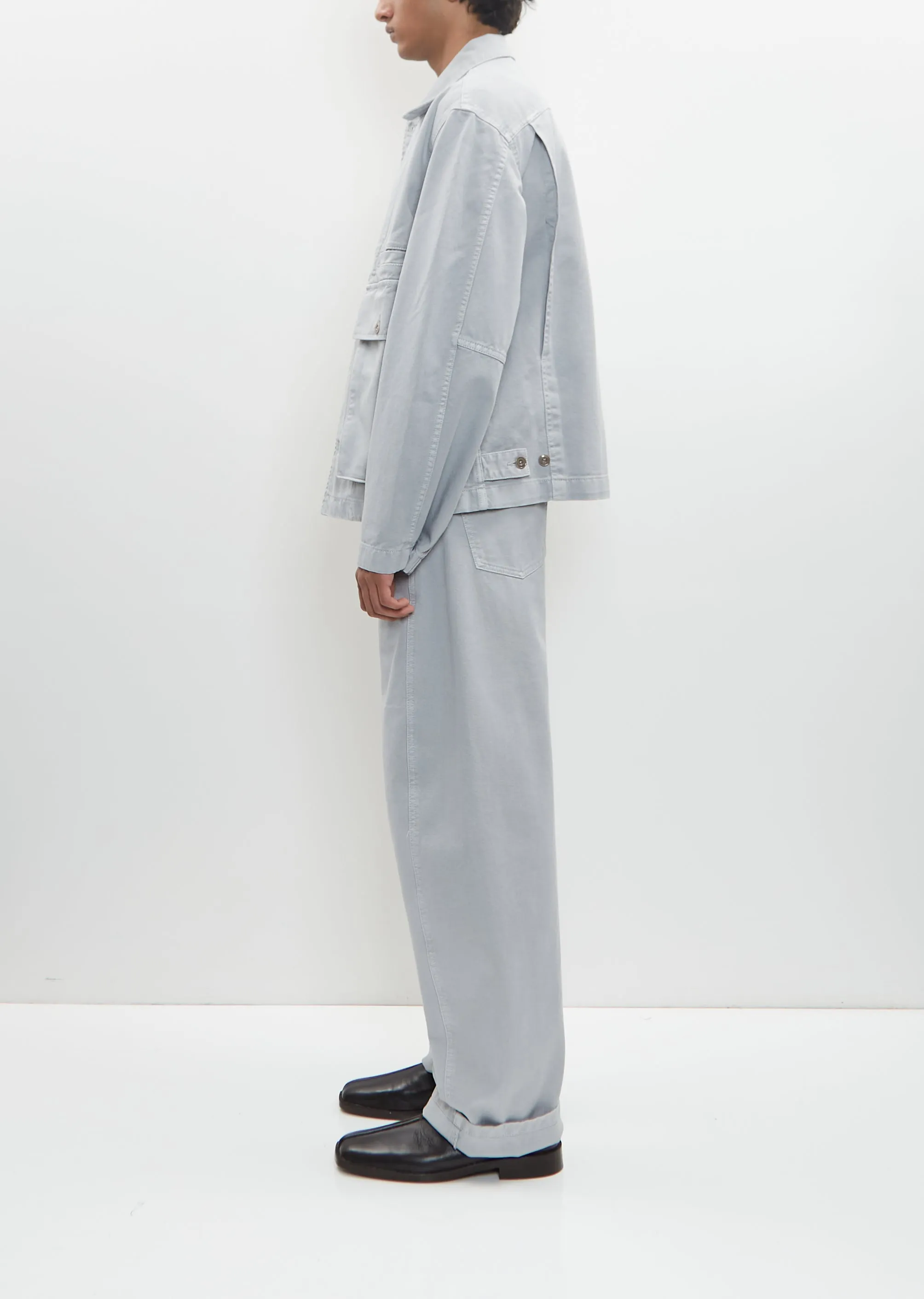 Denim Boxy Jacket sold by La Garconne product image thumbnail 2