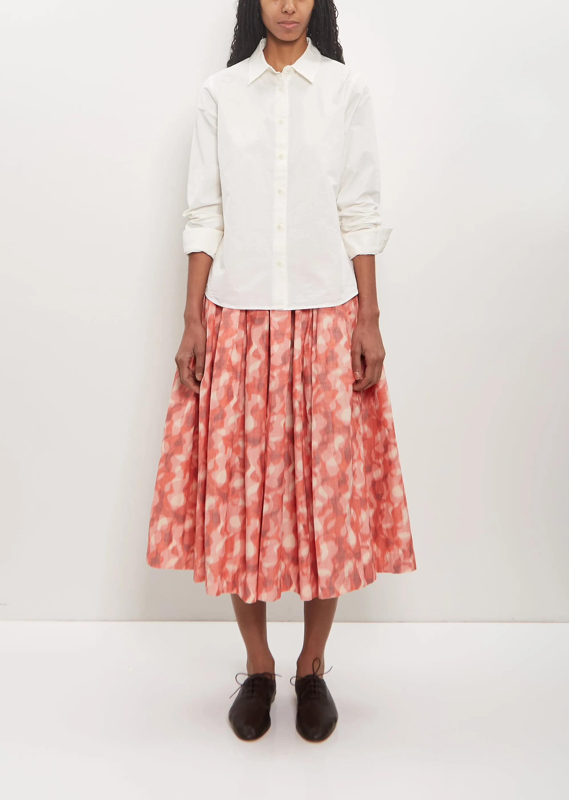 Cotton Chloe Shirt — Off White sold by La Garconne product image thumbnail 4