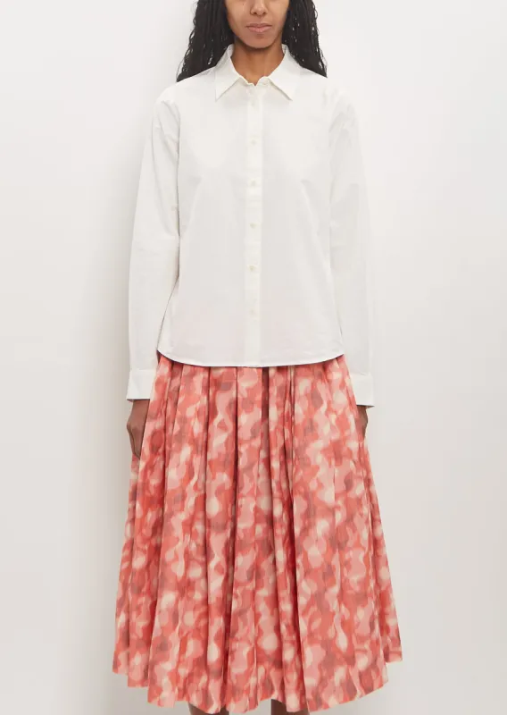 Cotton Chloe Shirt — Off White sold by La Garconne