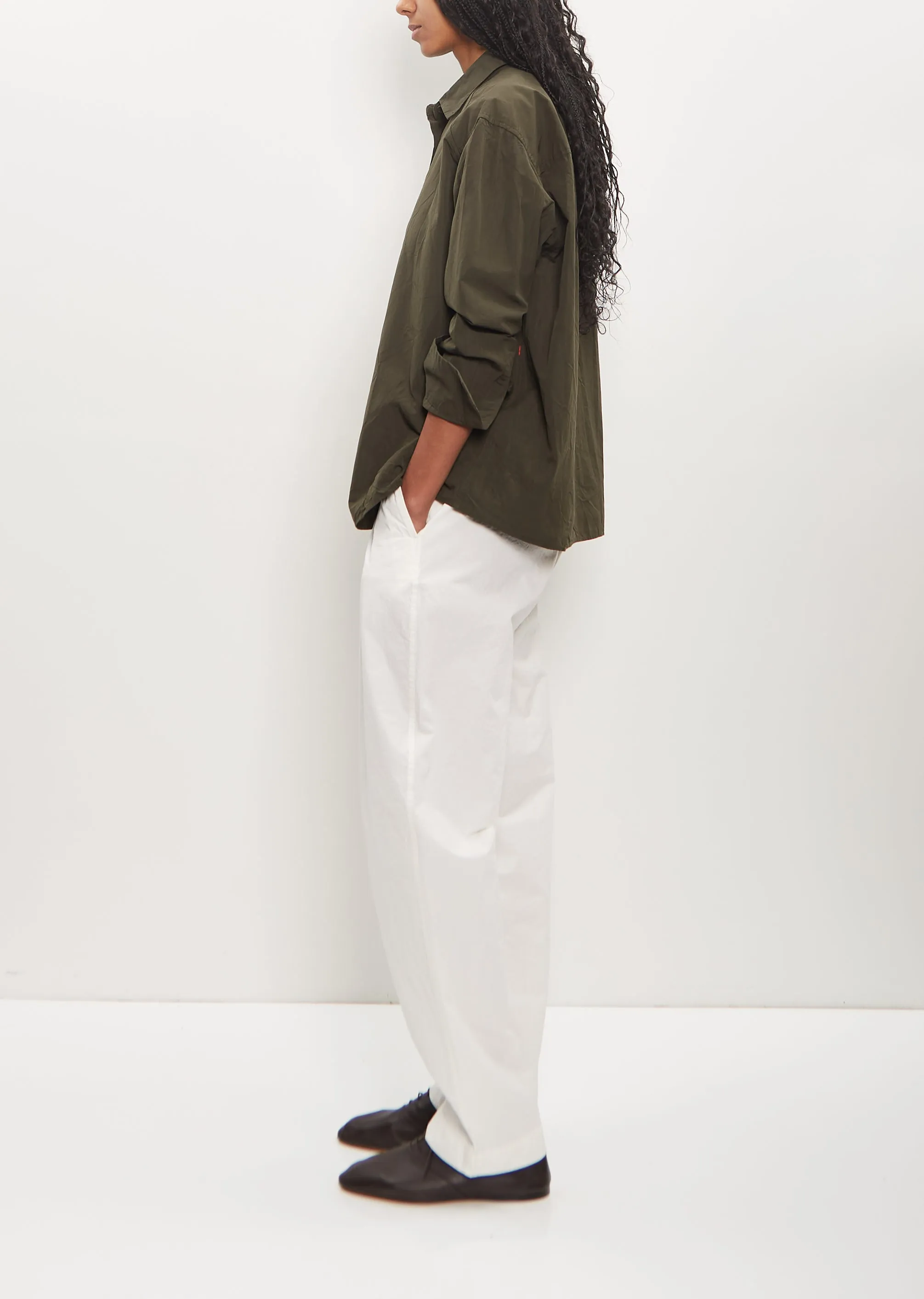 Cotton Drays Travail Shirt — Khaki sold by La Garconne product image thumbnail 2