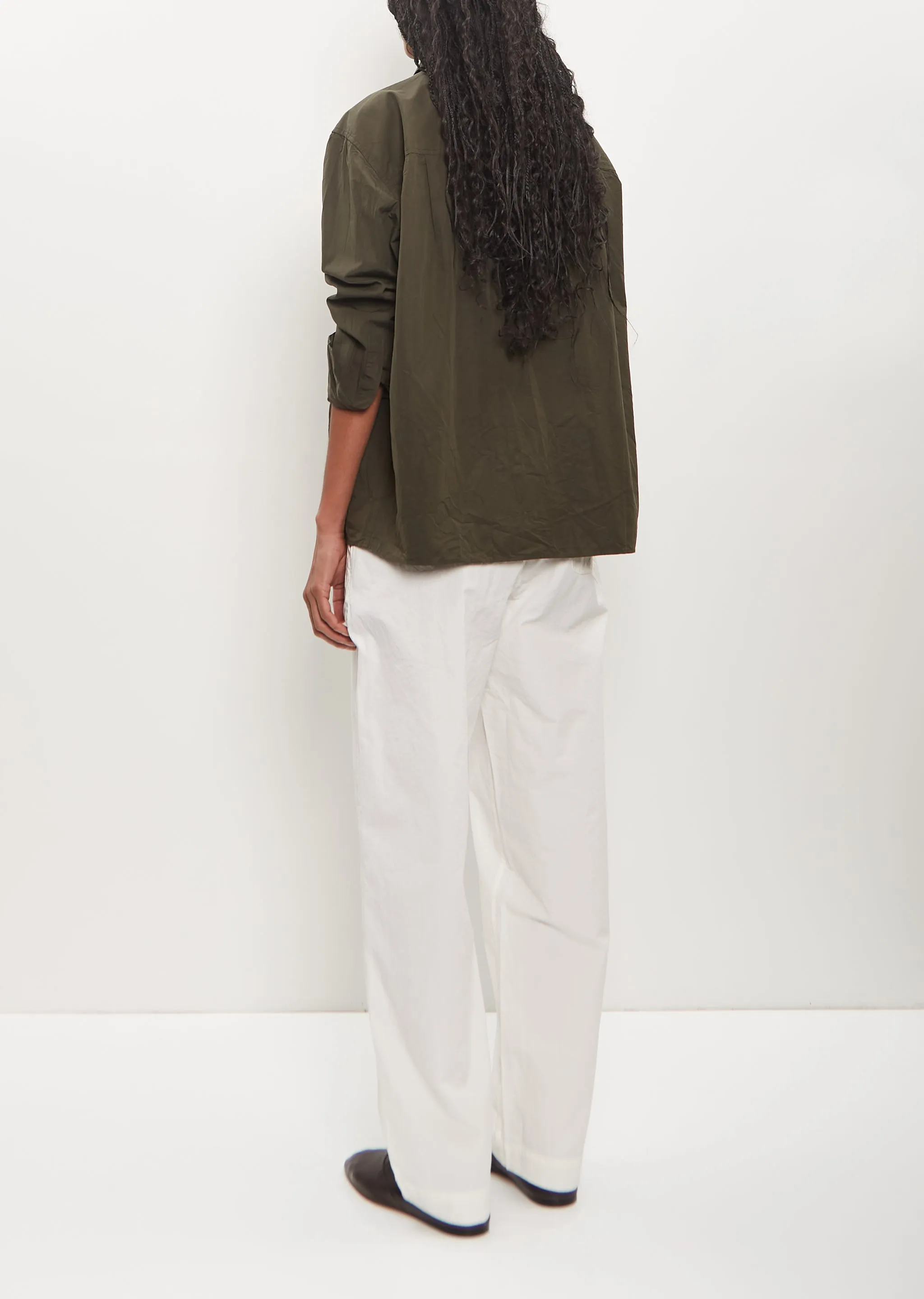 Cotton Drays Travail Shirt — Khaki sold by La Garconne product image thumbnail 3