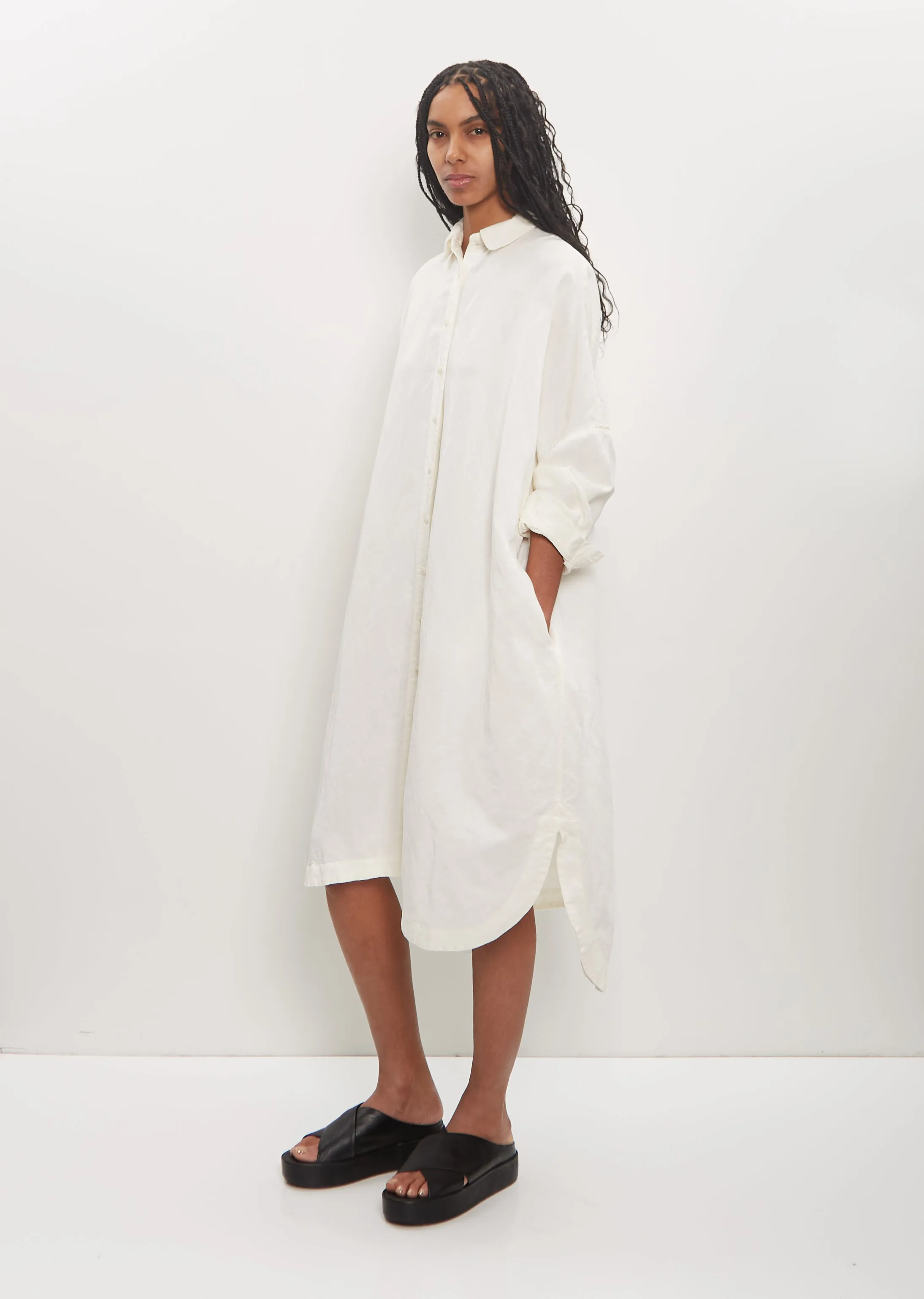 Lyocell Linen Yuki Longue Dress sold by La Garconne product image thumbnail 5