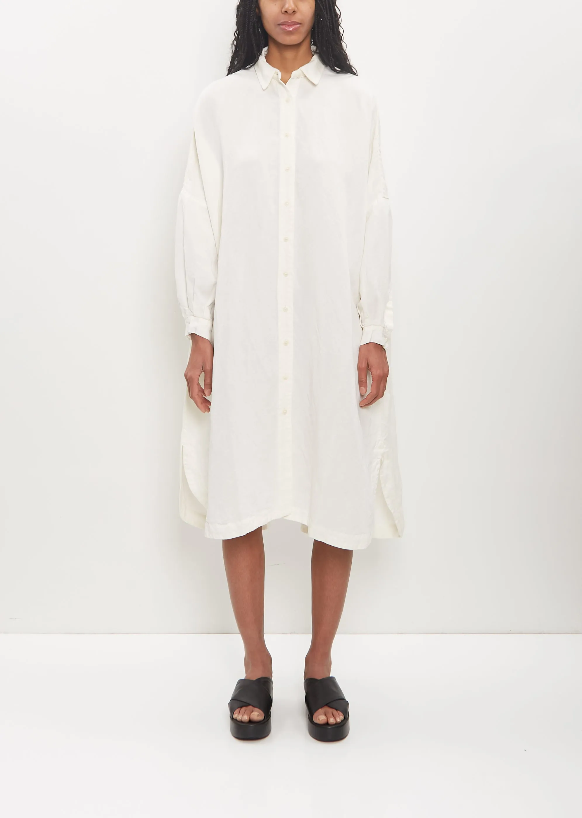 Lyocell Linen Yuki Longue Dress sold by La Garconne