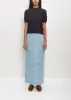 Kid Mohair Sheer Knit Tee sold by La Garconne