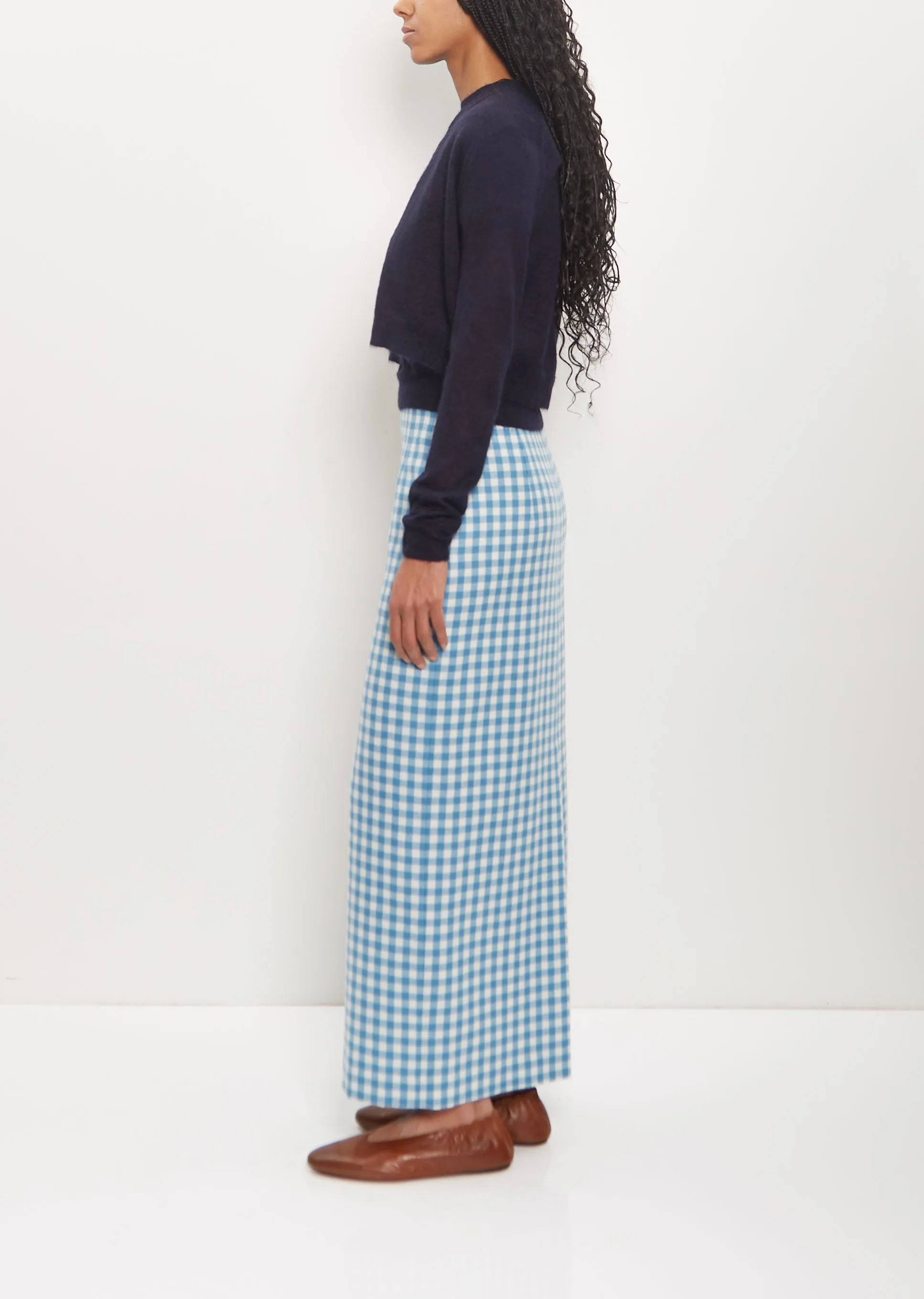 Kid Mohair Sheer Knit Cardigan sold by La Garconne product image thumbnail 2