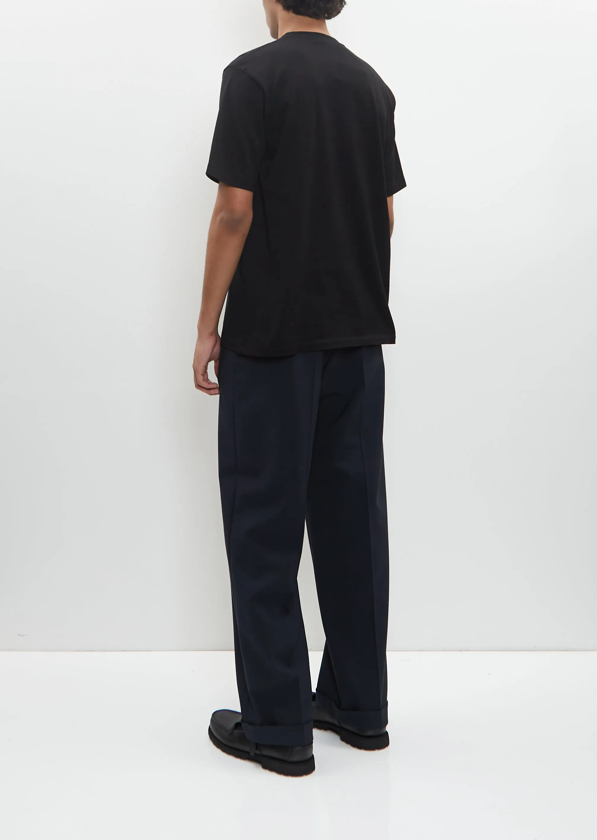 Luster Plaiting Tee — Black sold by La Garconne product image thumbnail 3