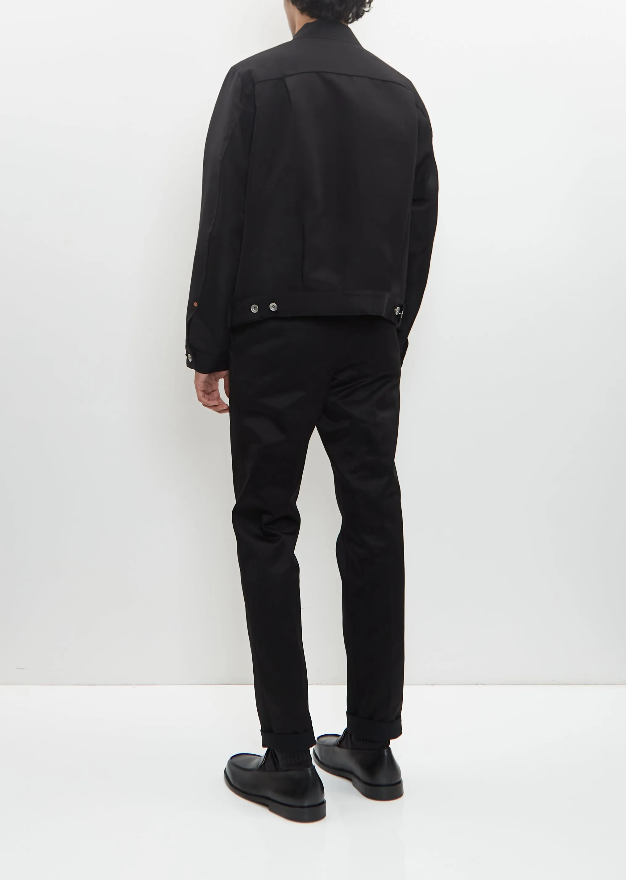 Double Faced Silk Cotton Jacket sold by La Garconne product image thumbnail 3