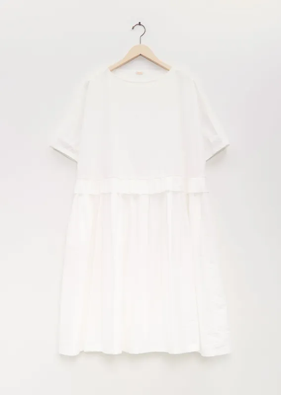 Cotton Pleated Trim Dress sold by La Garconne