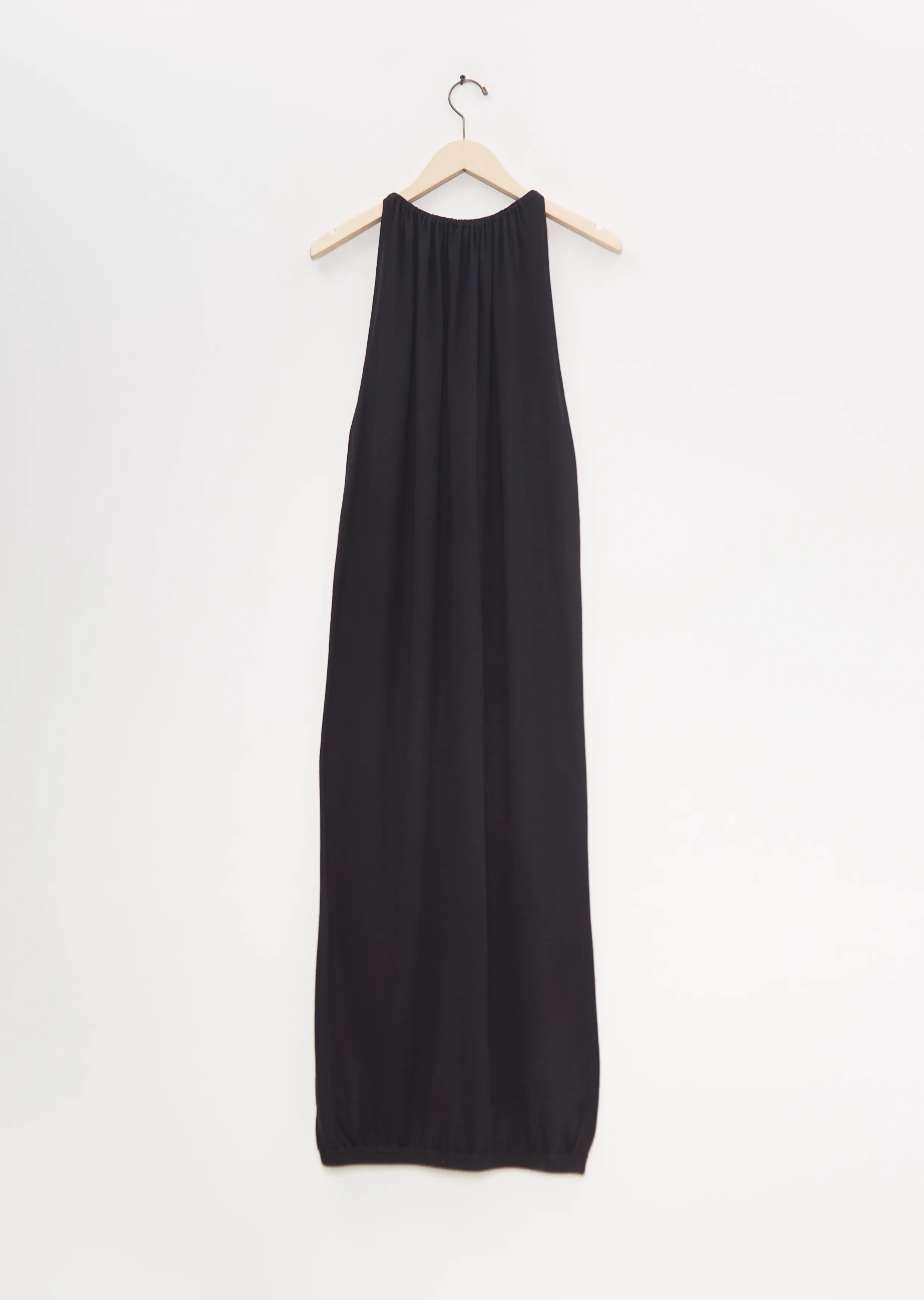 Silk Cashmere Long Drape Dress sold by La Garconne product image thumbnail 2