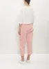 Linen Poly Cropped Pleated Pant — Poppy sold by La Garconne