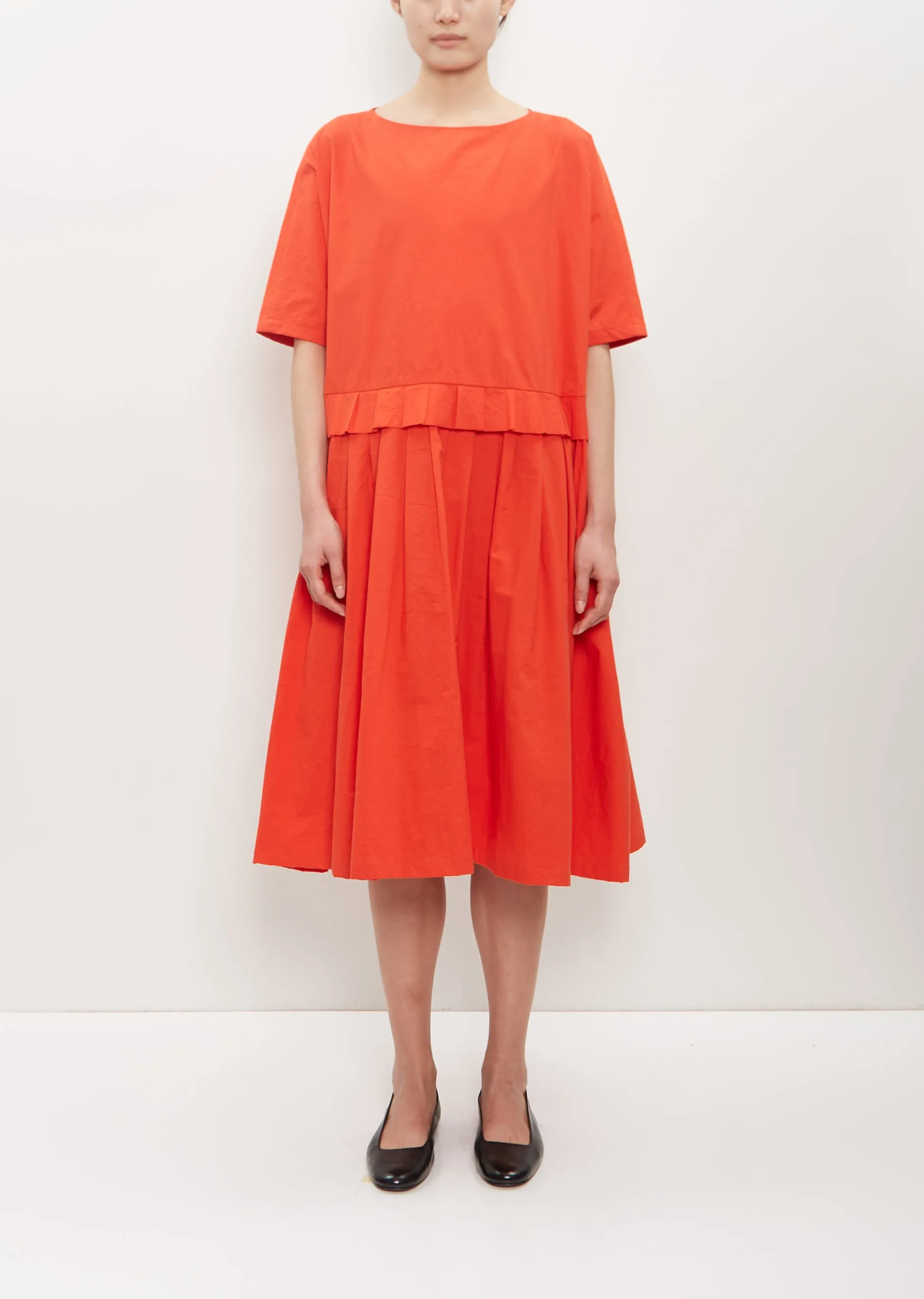 Cotton Ruffle Trim Dress sold by La Garconne