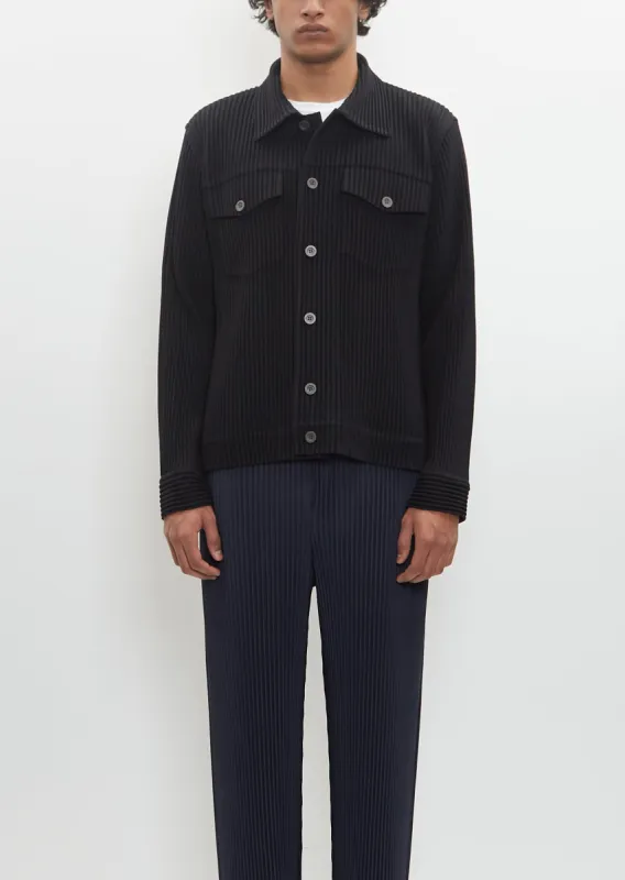Wool Like Trucker Jacket sold by La Garconne