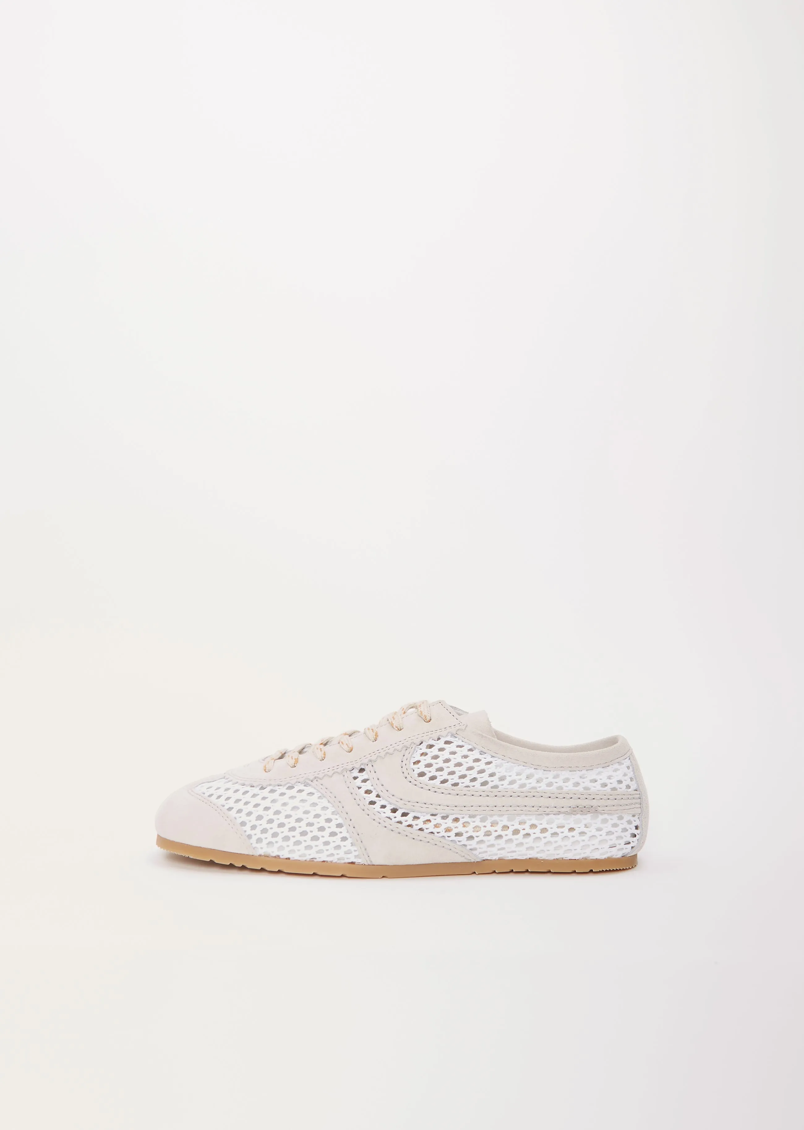 Mesh Trainer — White sold by La Garconne