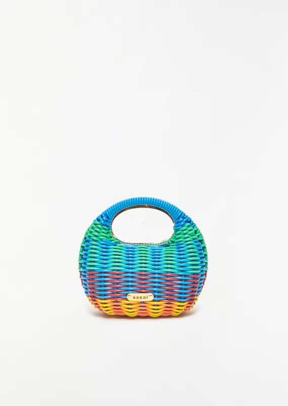 Rattan Round Bag sold by La Garconne