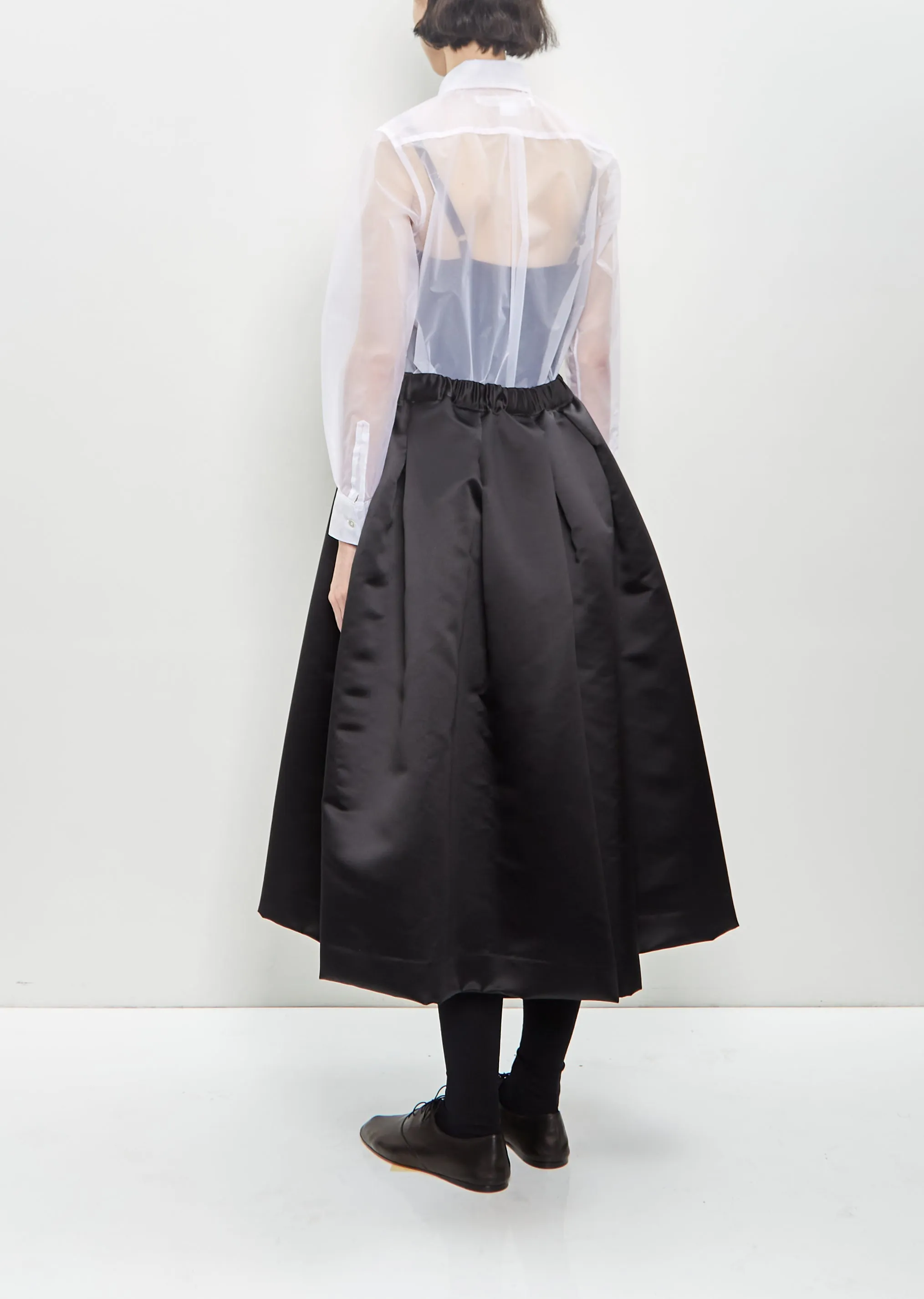 Polyester Satin Thick Wide Pant sold by La Garconne product image thumbnail 3