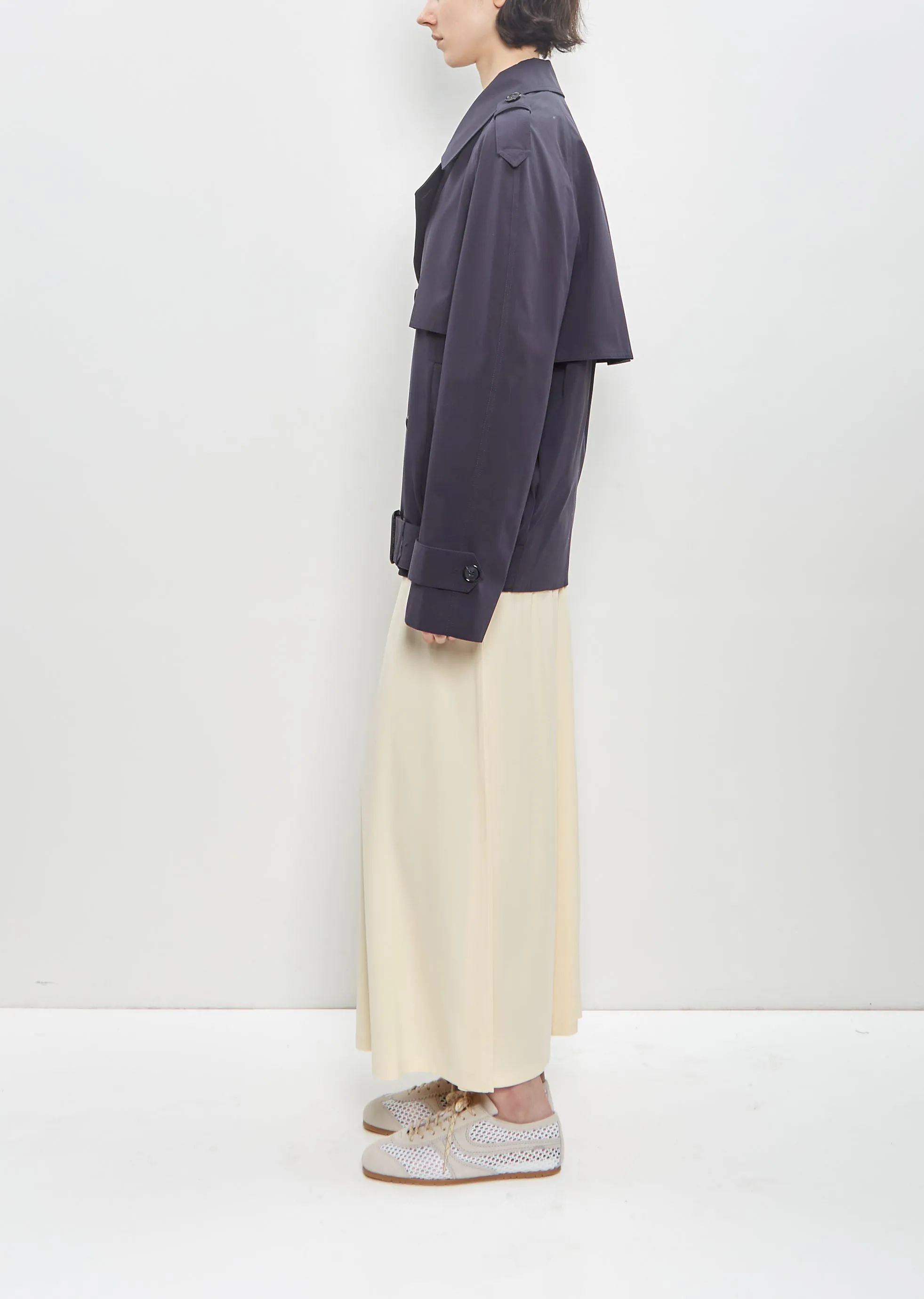 Cotton Short Cotton Trench sold by La Garconne product image thumbnail 2